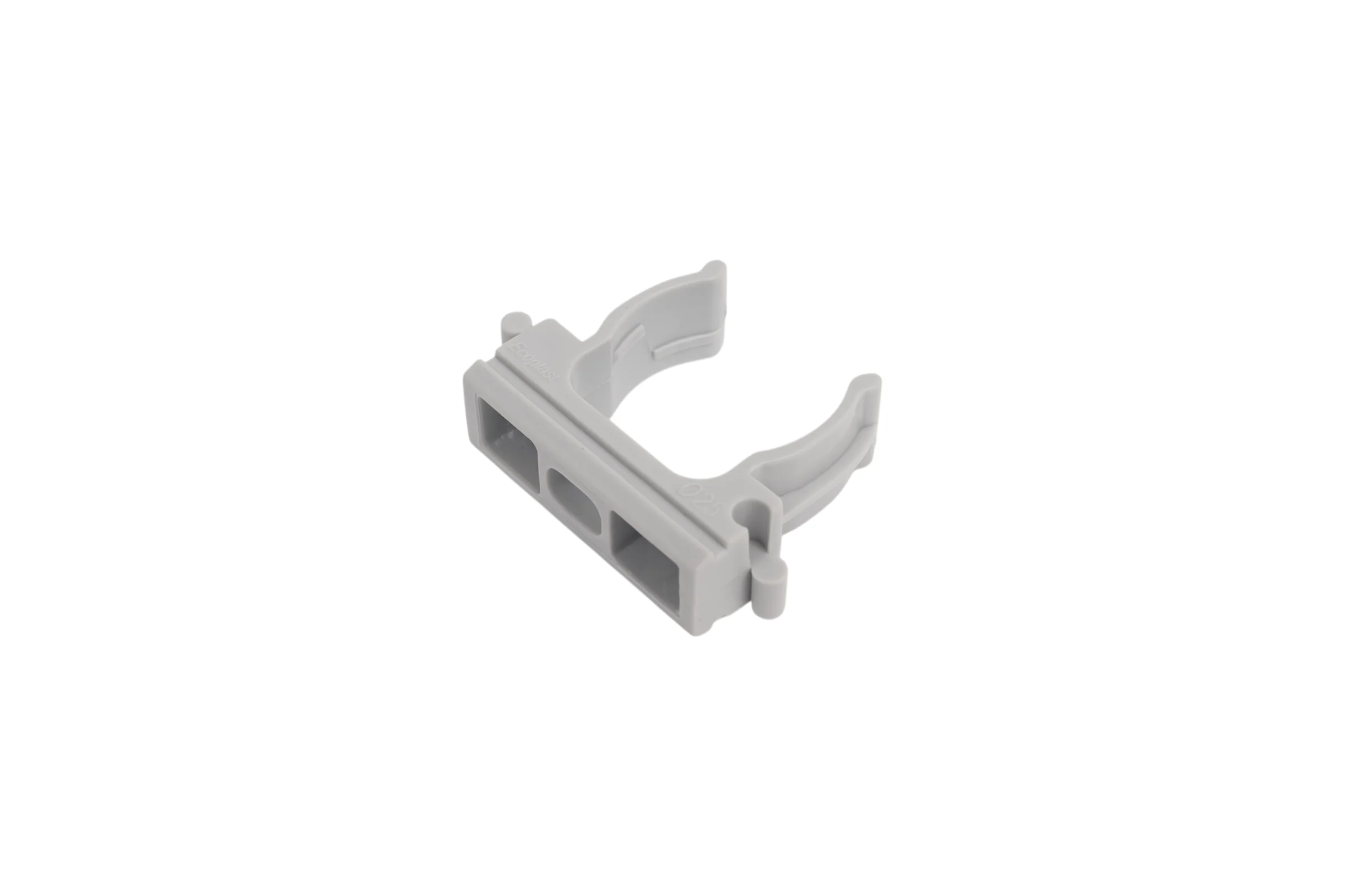 Держатель-клипса для труб Экопласт CF25G D25 мм, 10 шт 41725-10