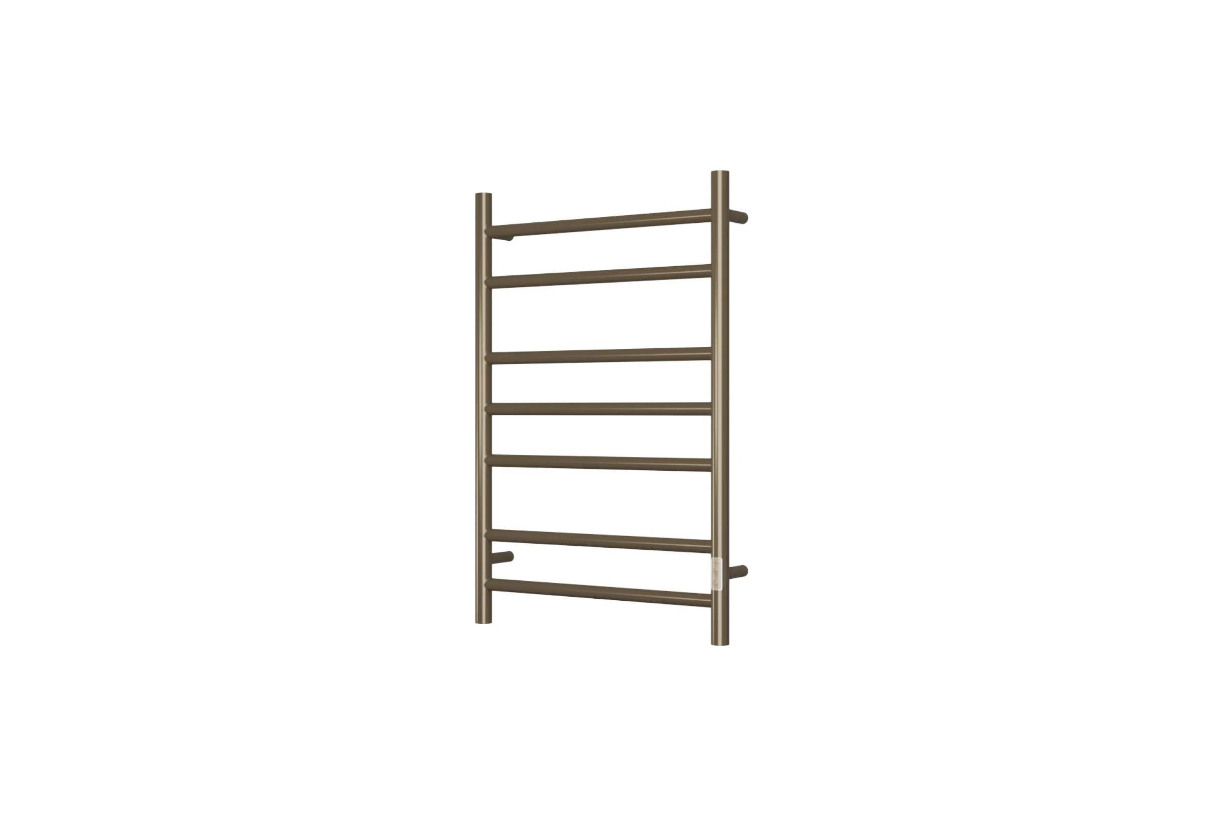 Электрический полотенцесушитель Bauedge BAU Stil 50x80, 7 планок, универсальный, антикварная бронза DB-0033