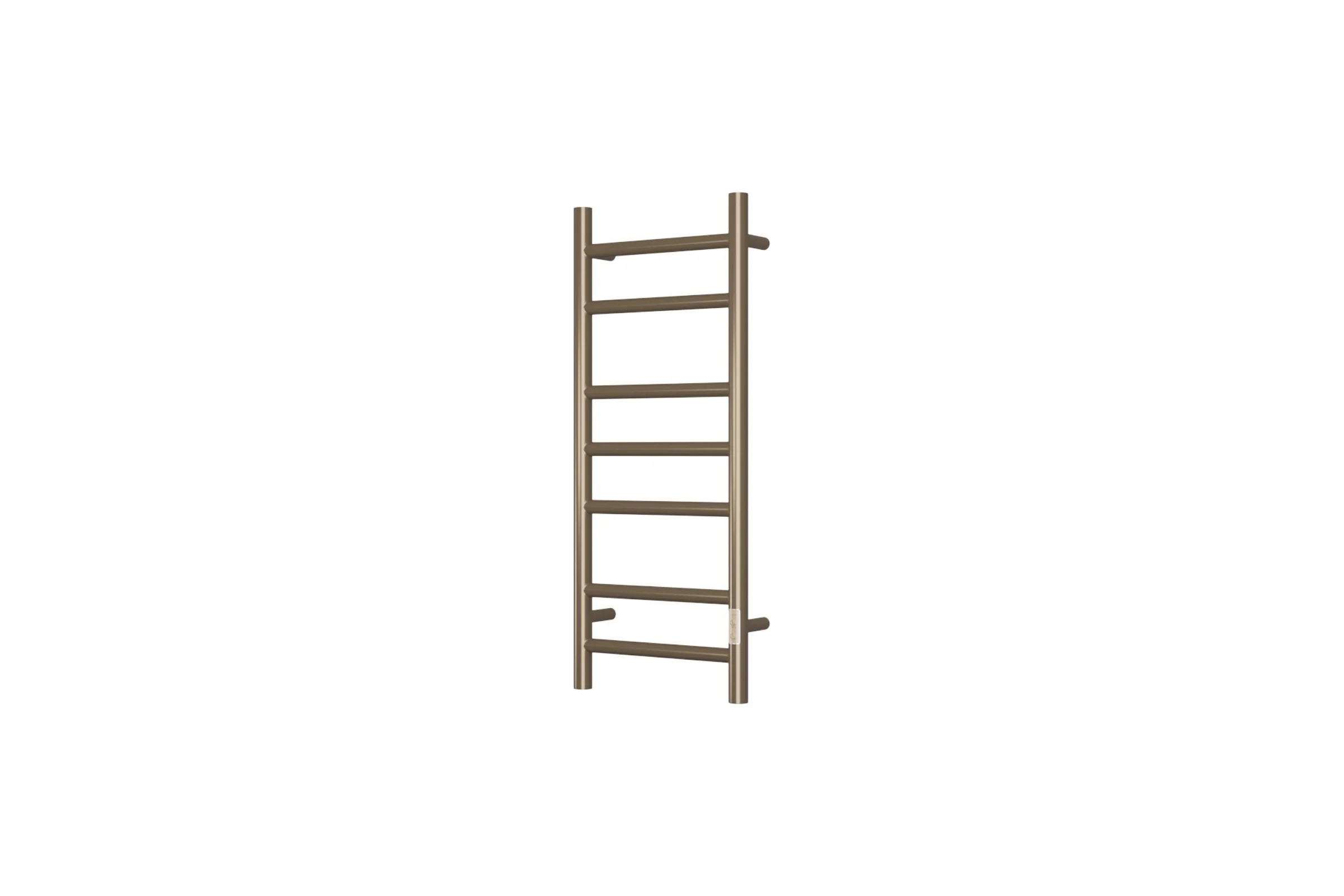 Электрический полотенцесушитель Bauedge BAU Stil 30x80, 7 планок, универсальный, антикварная бронза DB-0041