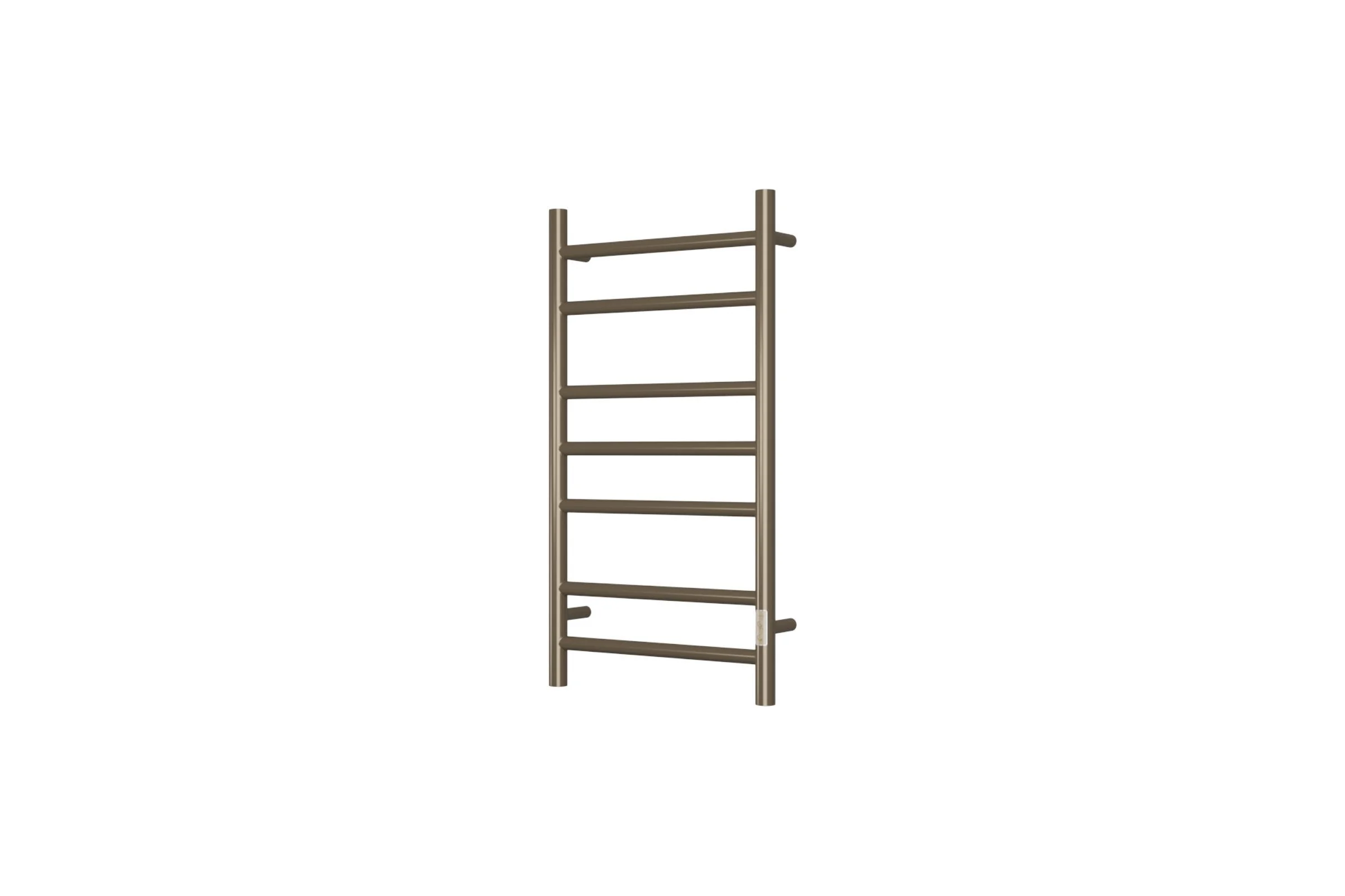 Электрический полотенцесушитель Bauedge BAU Stil 40x80, 7 планок, универсальный, антикварная бронза DB-0037
