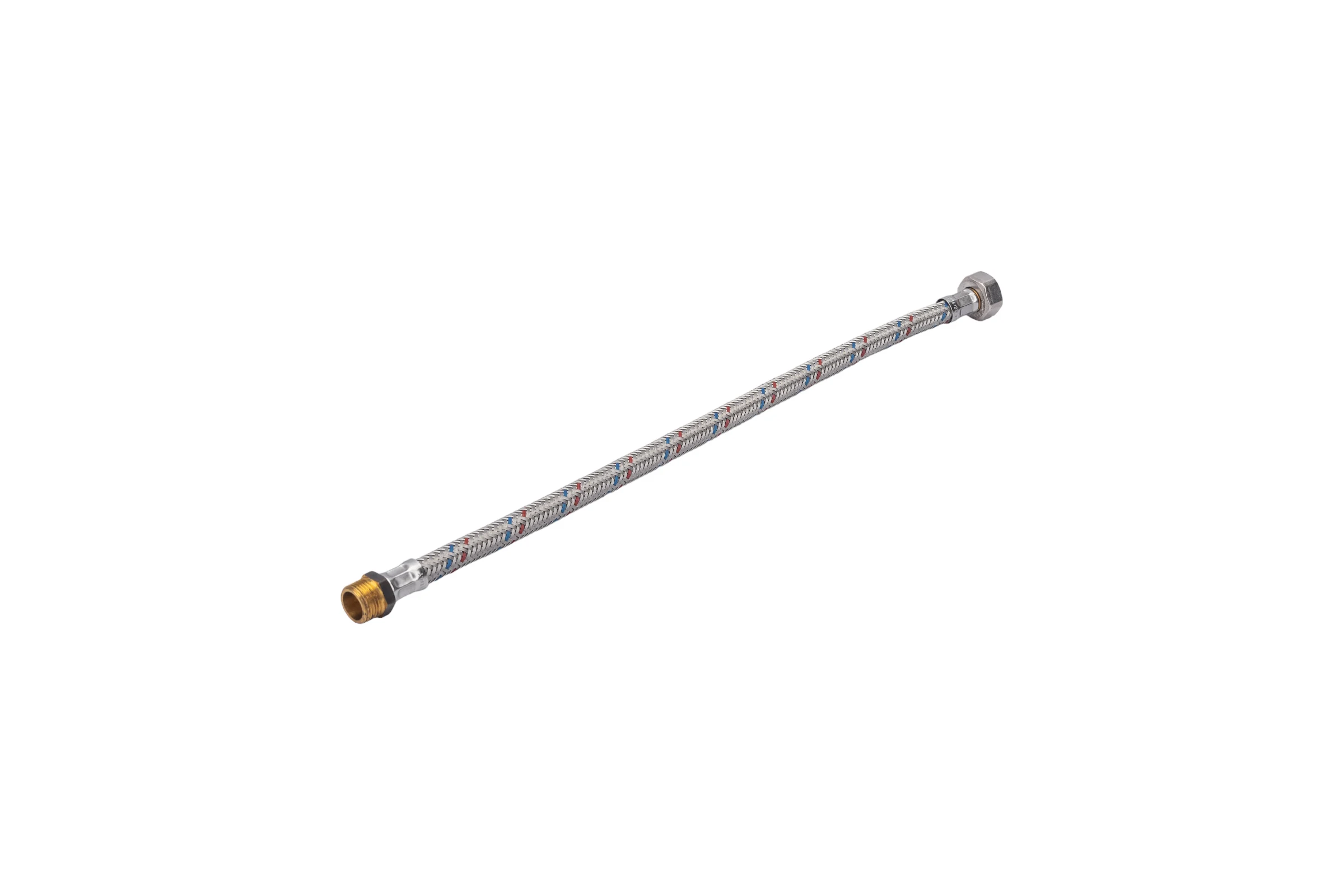 Гибкая подводка для воды НР 3/8" х ВР 1/2", длина 400 мм STOUT RG008P0SIFQ3LU