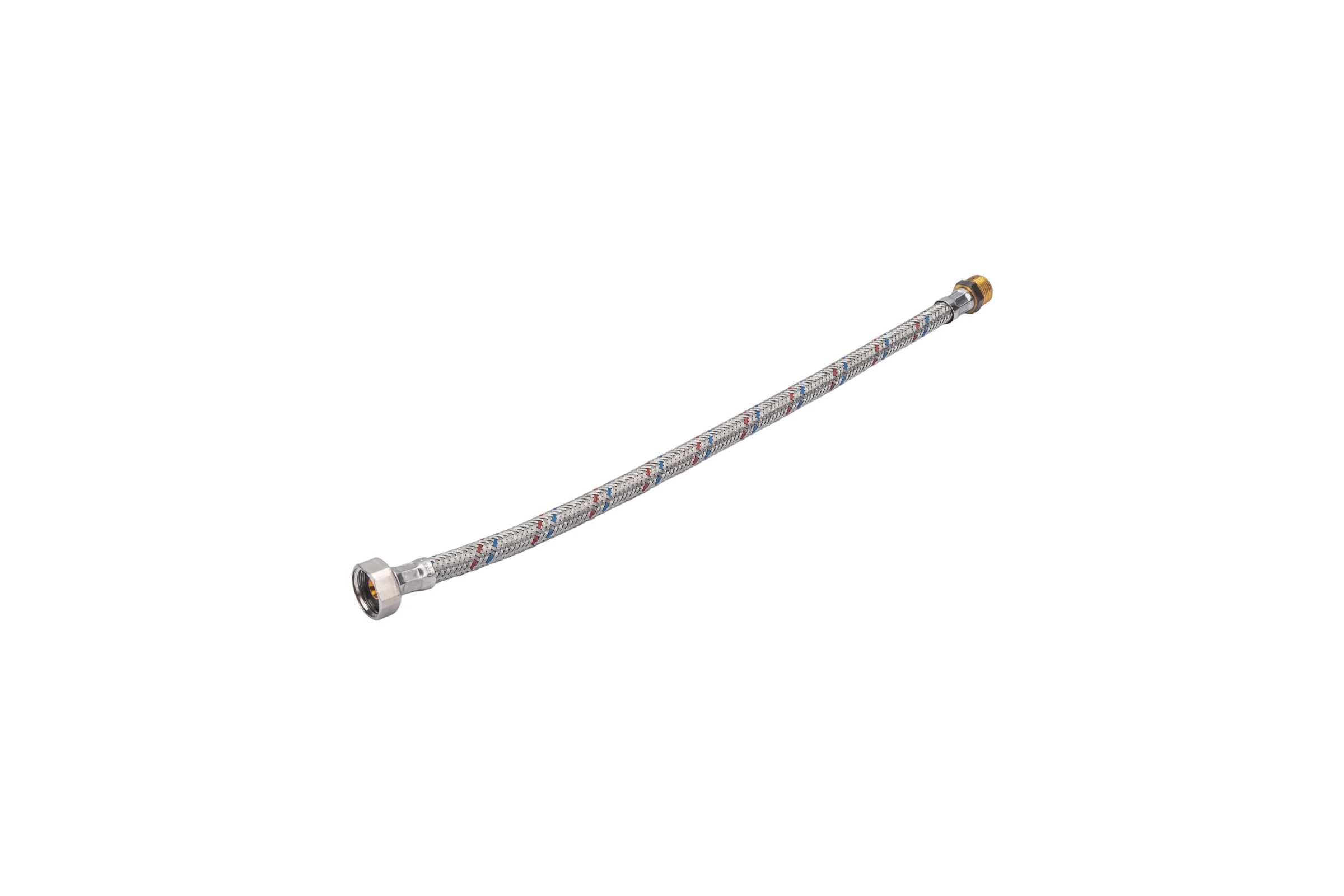 Гибкая подводка для воды НР 3/8" х ВР 1/2", длина 400 мм STOUT RG008P0SIFQ3LU