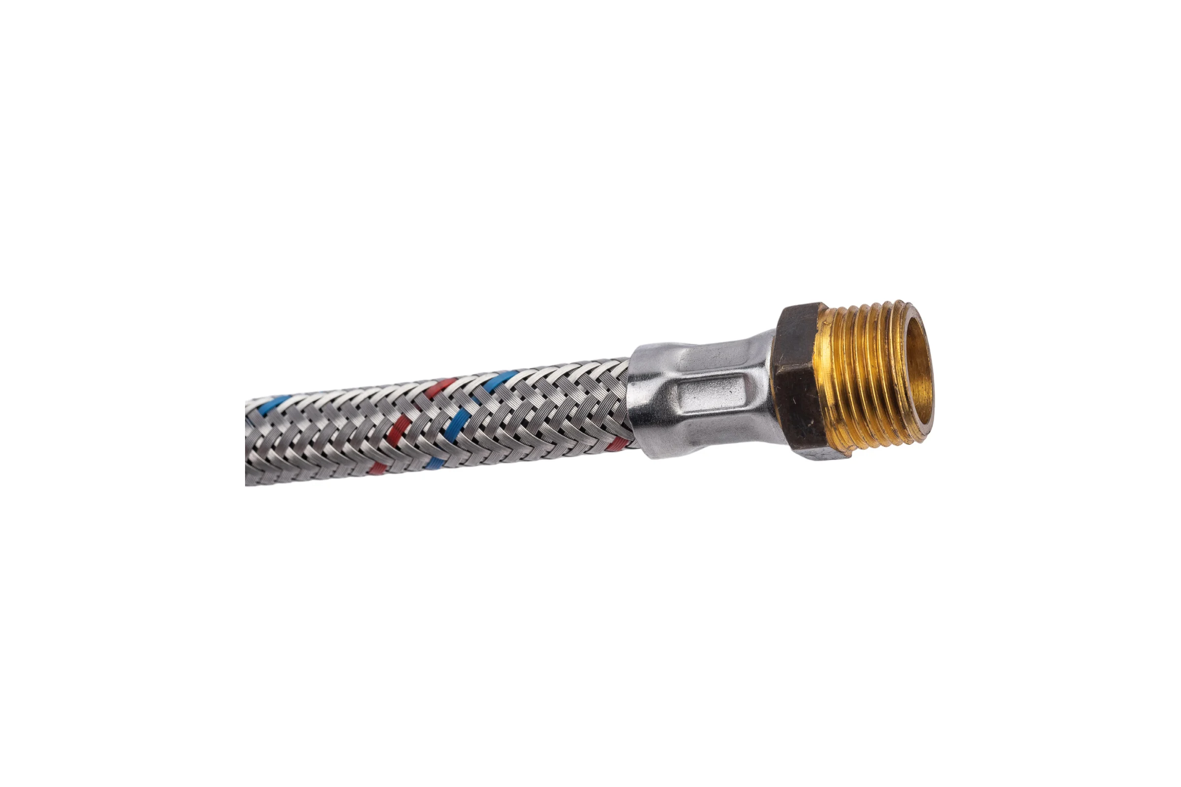 Гибкая подводка для воды НР 3/8" х ВР 1/2", длина 400 мм STOUT RG008P0SIFQ3LU