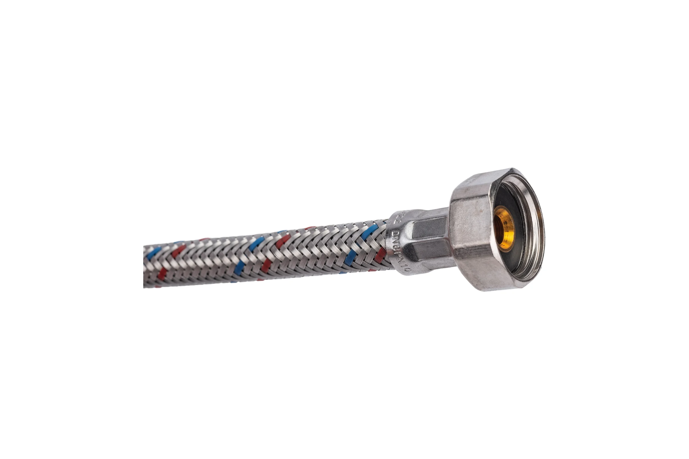 Гибкая подводка для воды НР 3/8" х ВР 1/2", длина 400 мм STOUT RG008P0SIFQ3LU