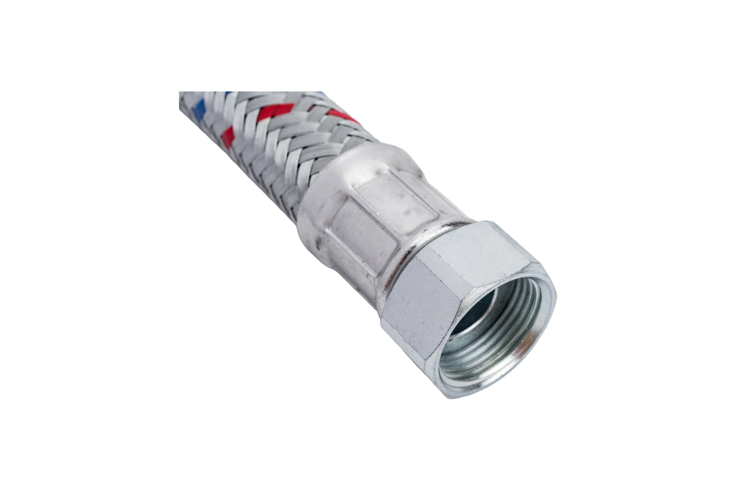 Гибкая подводка для воды НР 3/4" х ВР 3/4", длина 800 мм STOUT RG008S8TK5UVNS