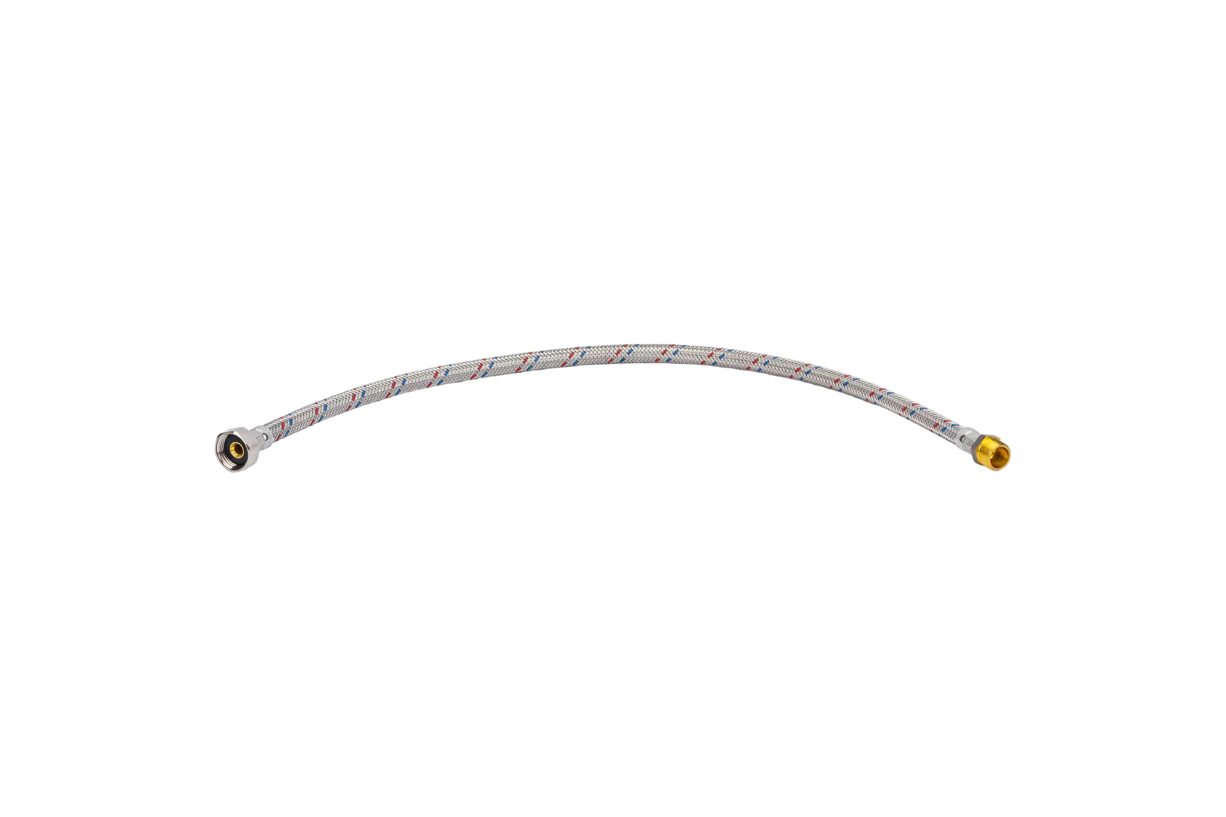 Гибкая подводка для воды НР 3/8" х ВР 1/2", длина 600 мм STOUT RG008P0SIFSGE2