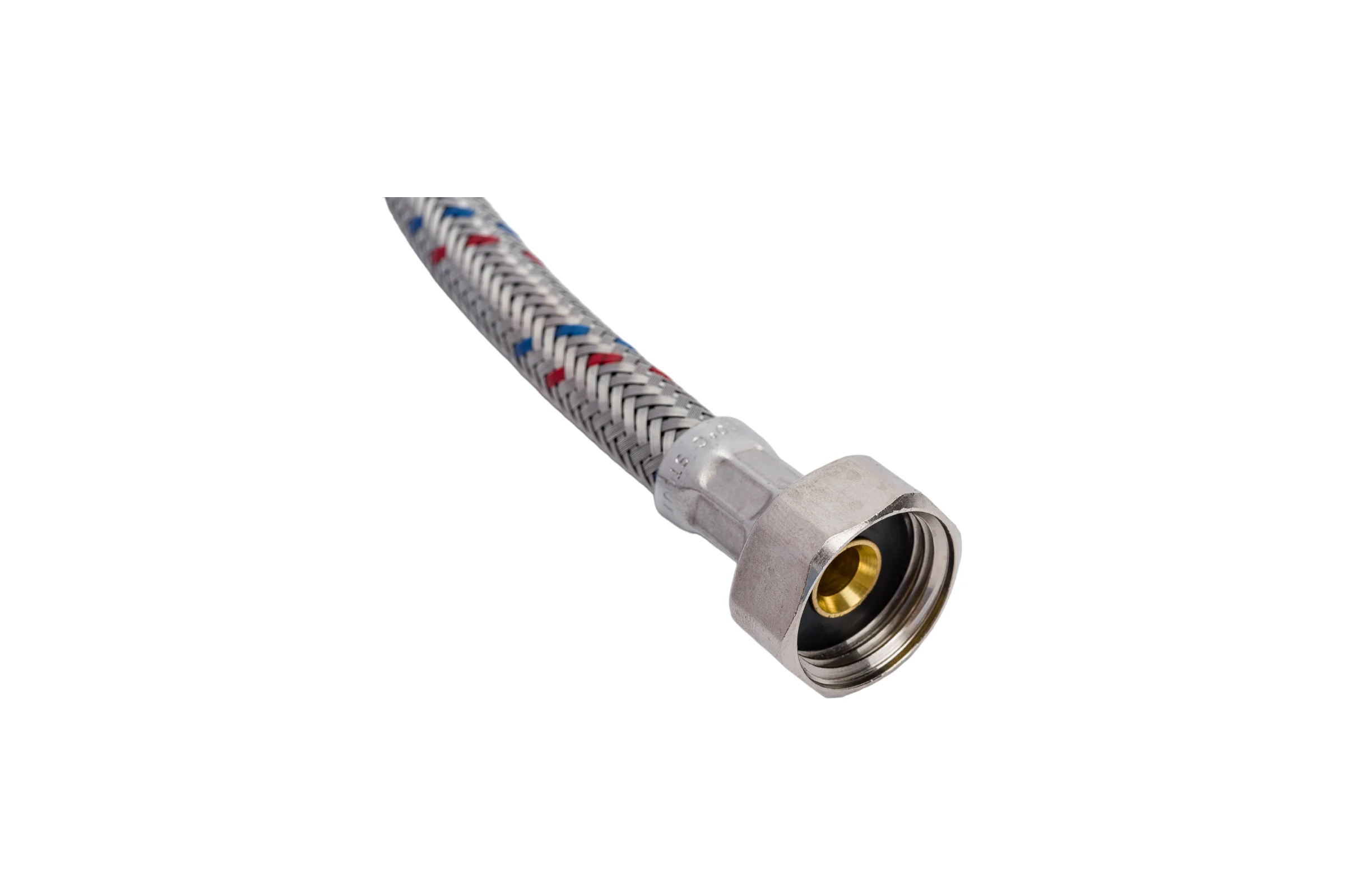 Гибкая подводка для воды НР 3/8" х ВР 1/2", длина 600 мм STOUT RG008P0SIFSGE2