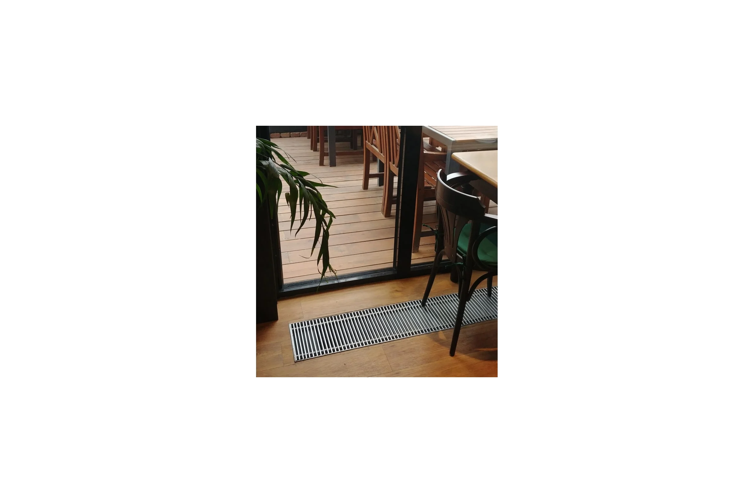 Рулонная решетка для внутрипольного конвектора TECHNO PPA 370-1500 RH04005806