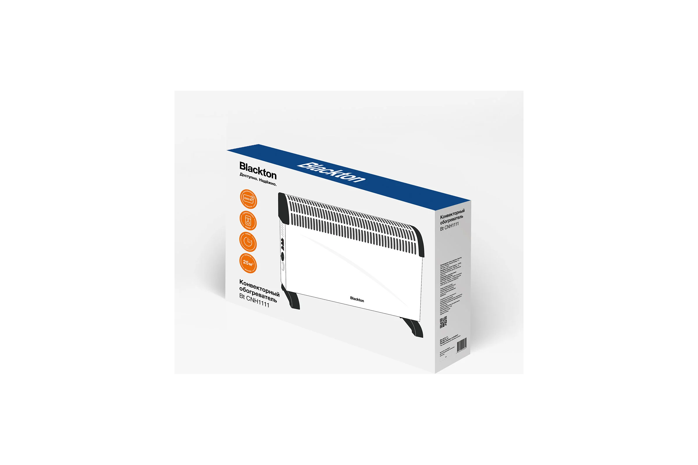 Конвекторный обогреватель Blackton Bt CNH1111 Чёрный 86193395
