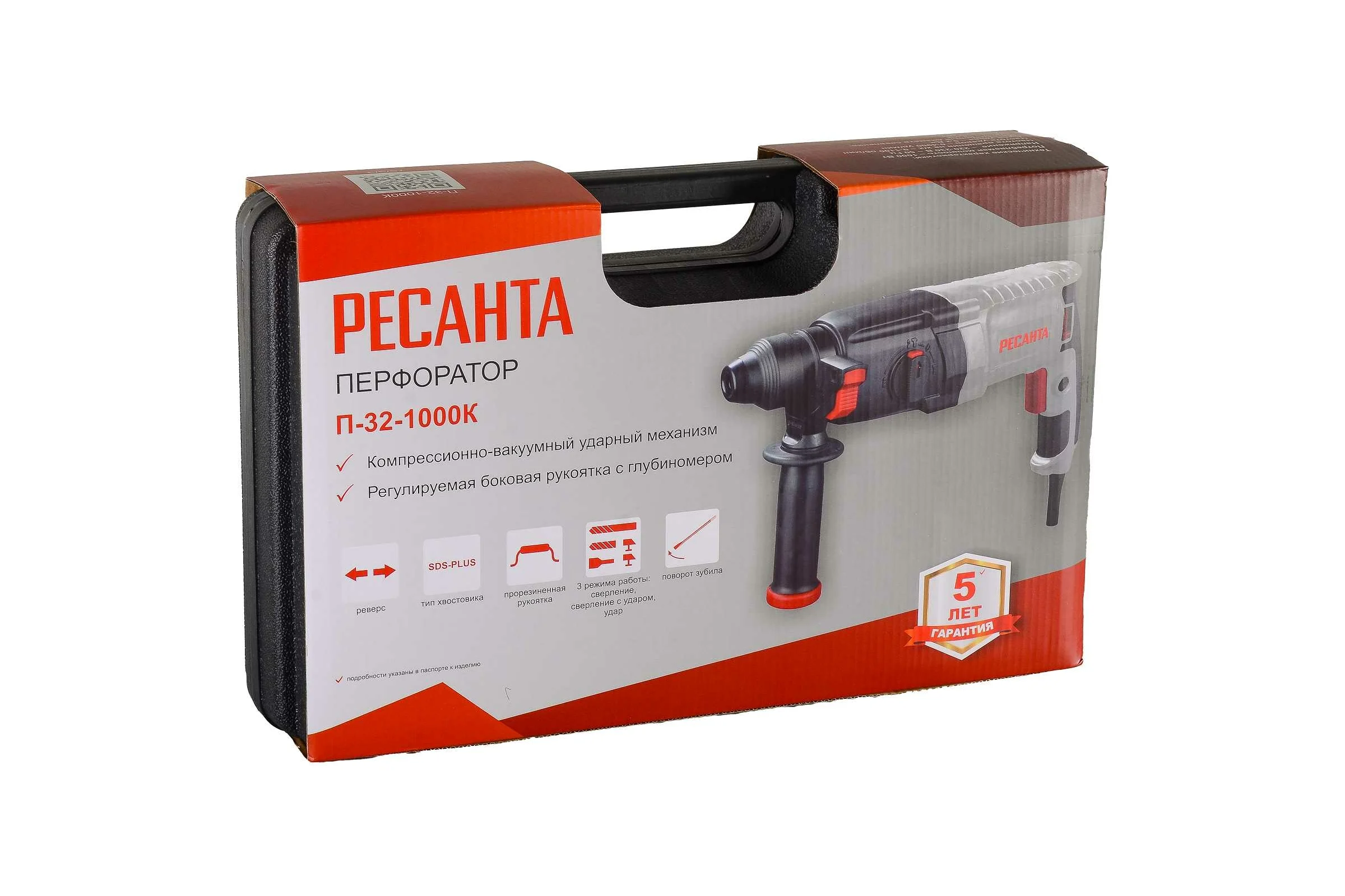 Перфоратор Ресанта П-32-1000К 75/3/3