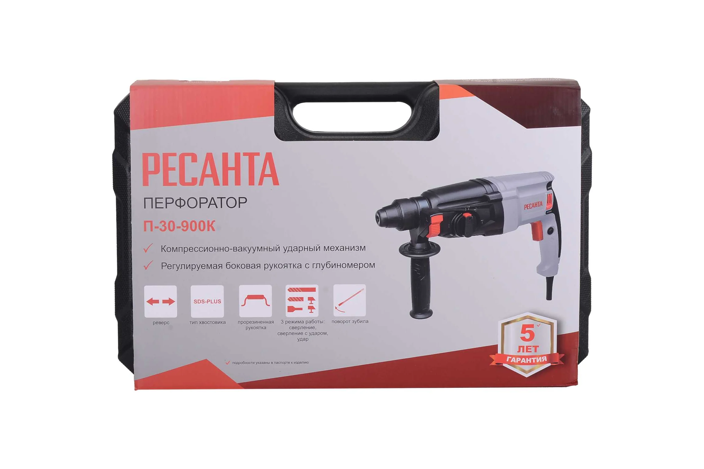 Перфоратор Ресанта П-30-900К 75/3/2