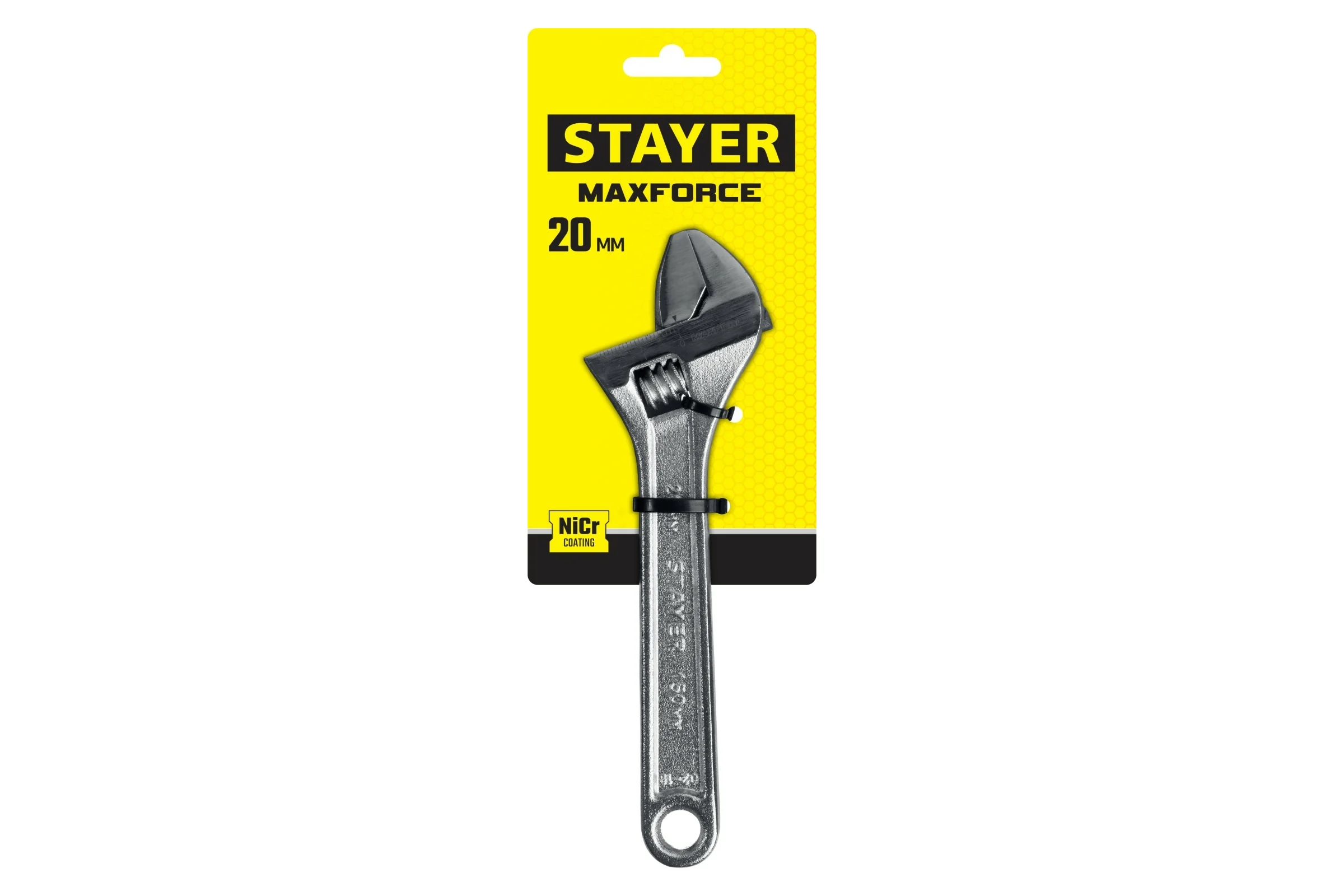 Разводной ключ Stayer MAX-Force, 150 / 20 мм, 2725-15_z01