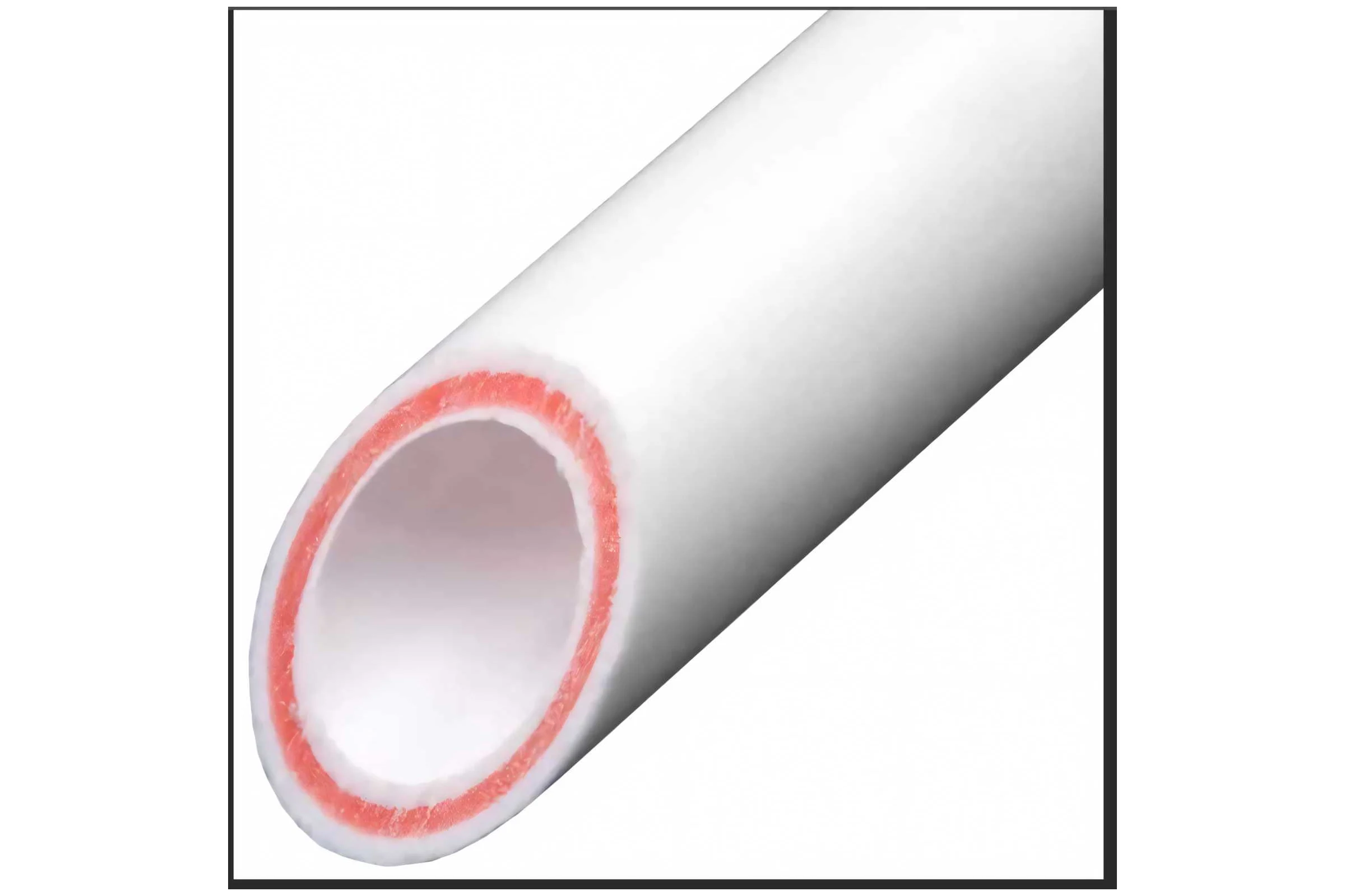 Труба Valtec PP- FIBER арм. стекл., PN 20, 32 MM /белый, (2м) VTp.700.FB20.32.02