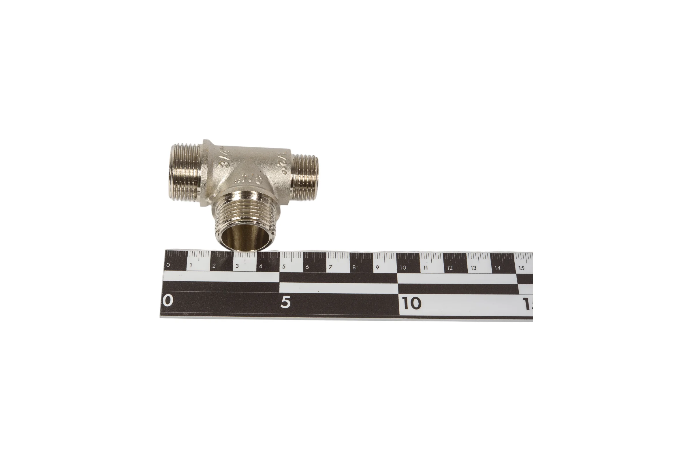 Переходной тройник VALTEC 3/4х3/4х1/2 нар.-нар.-нар. VTr.131.RN.050504