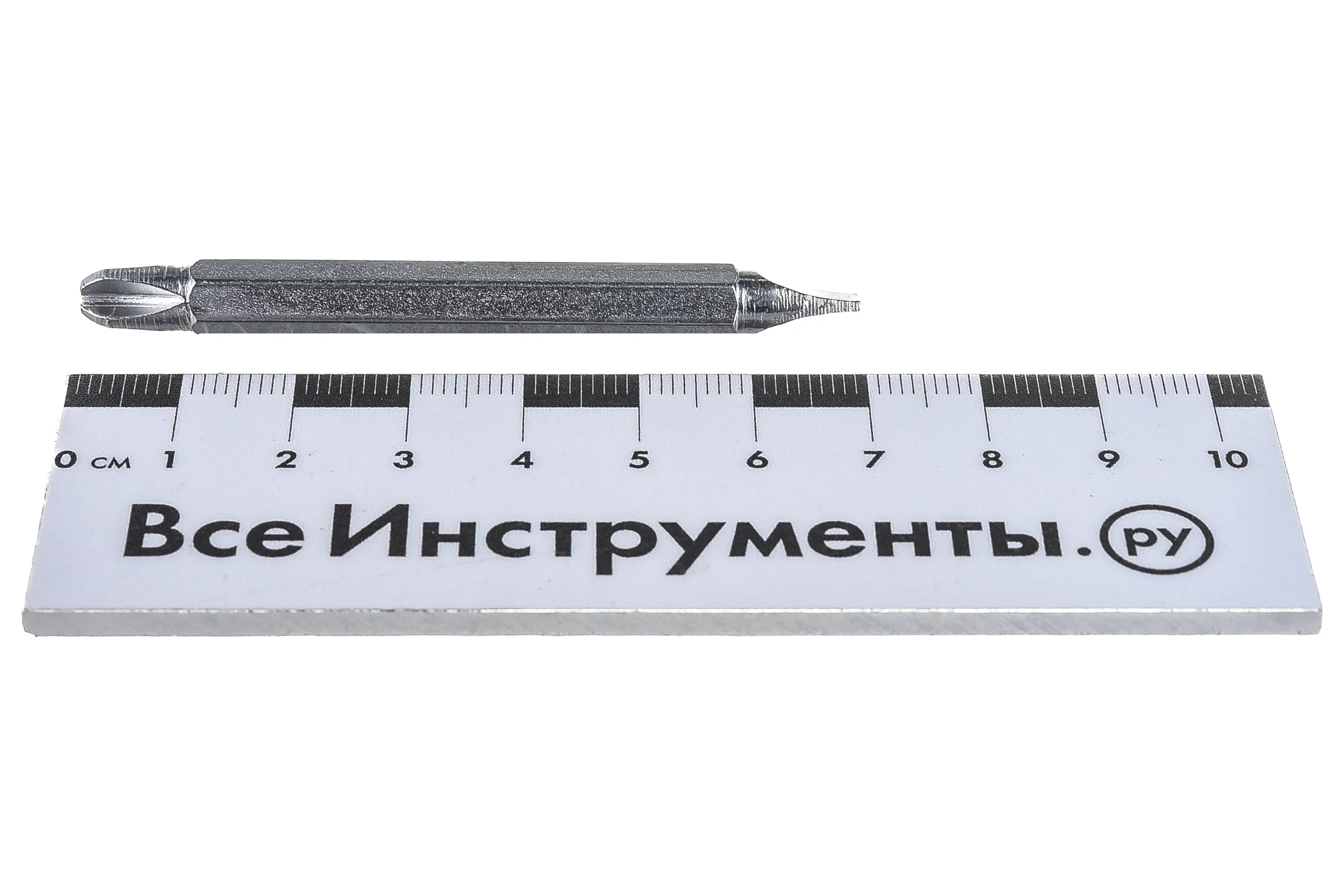 Комбинированная отвертка DolleX SL1,2x5x38 + PH2х38, 100 мм Professional SCD-538