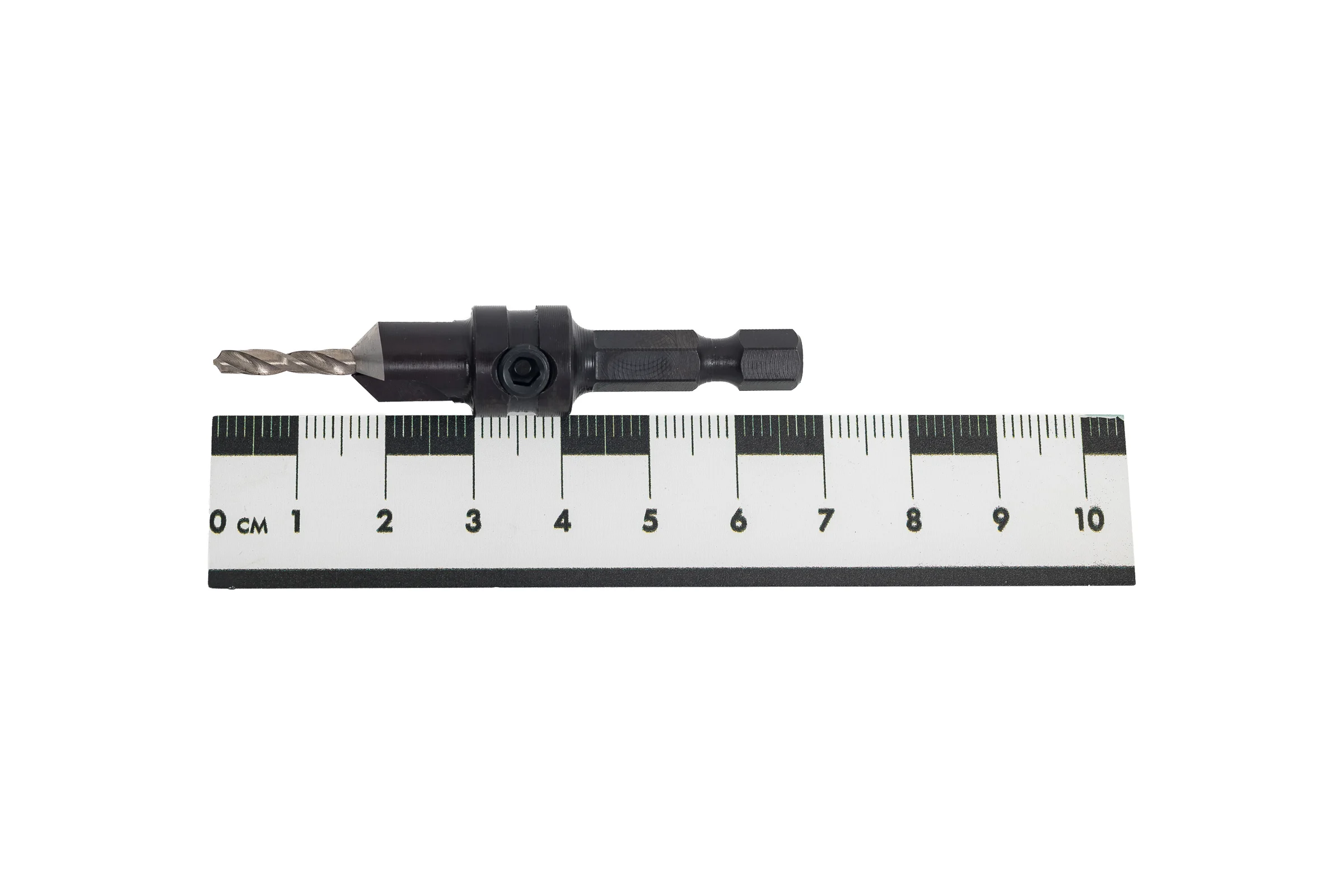 Зенковка оправка коническая со сверлом (3 мм, хвостовик HEX1/4) WPW HS03004S