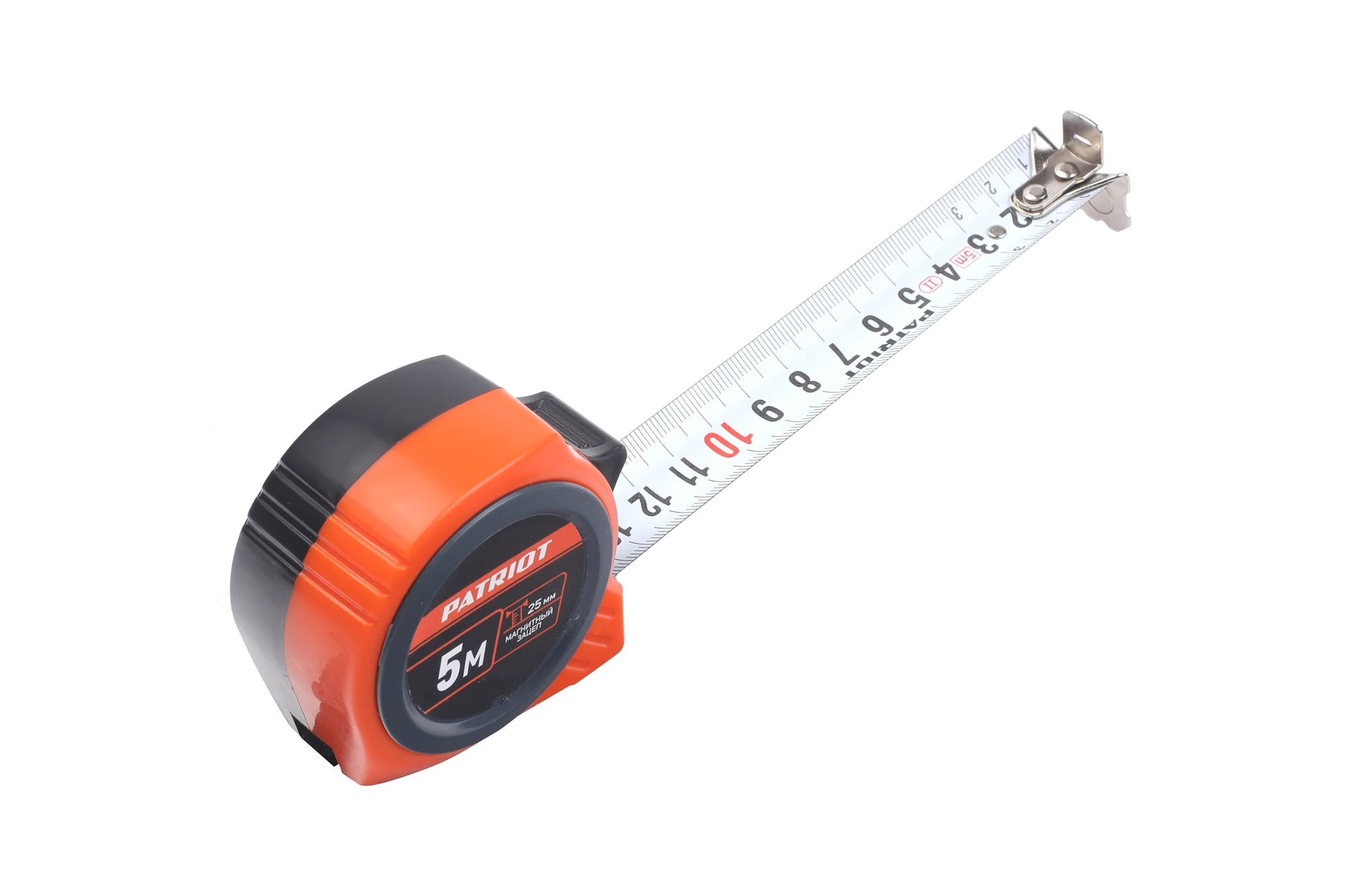 Рулетка Patriot MTP-5-19, ABS-корпус, 5м19 мм 350005019