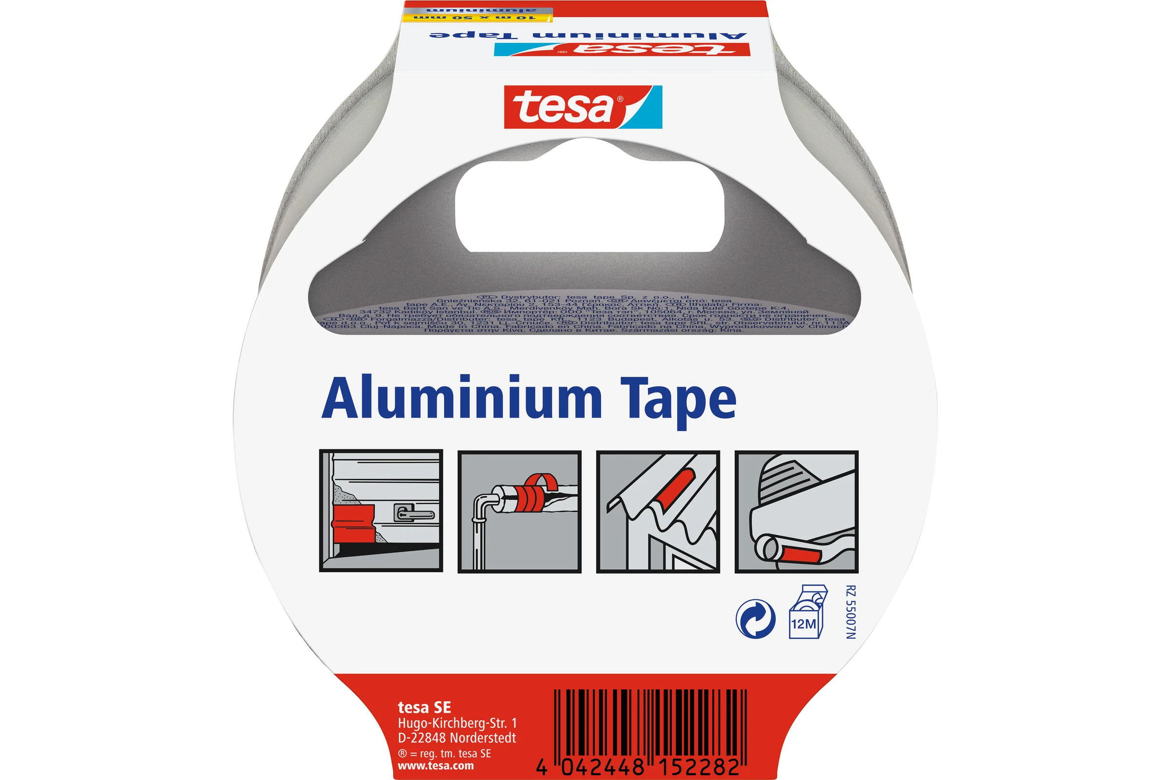 Алюминиевая лента Tesa 10м x 50мм 56223-00000-11