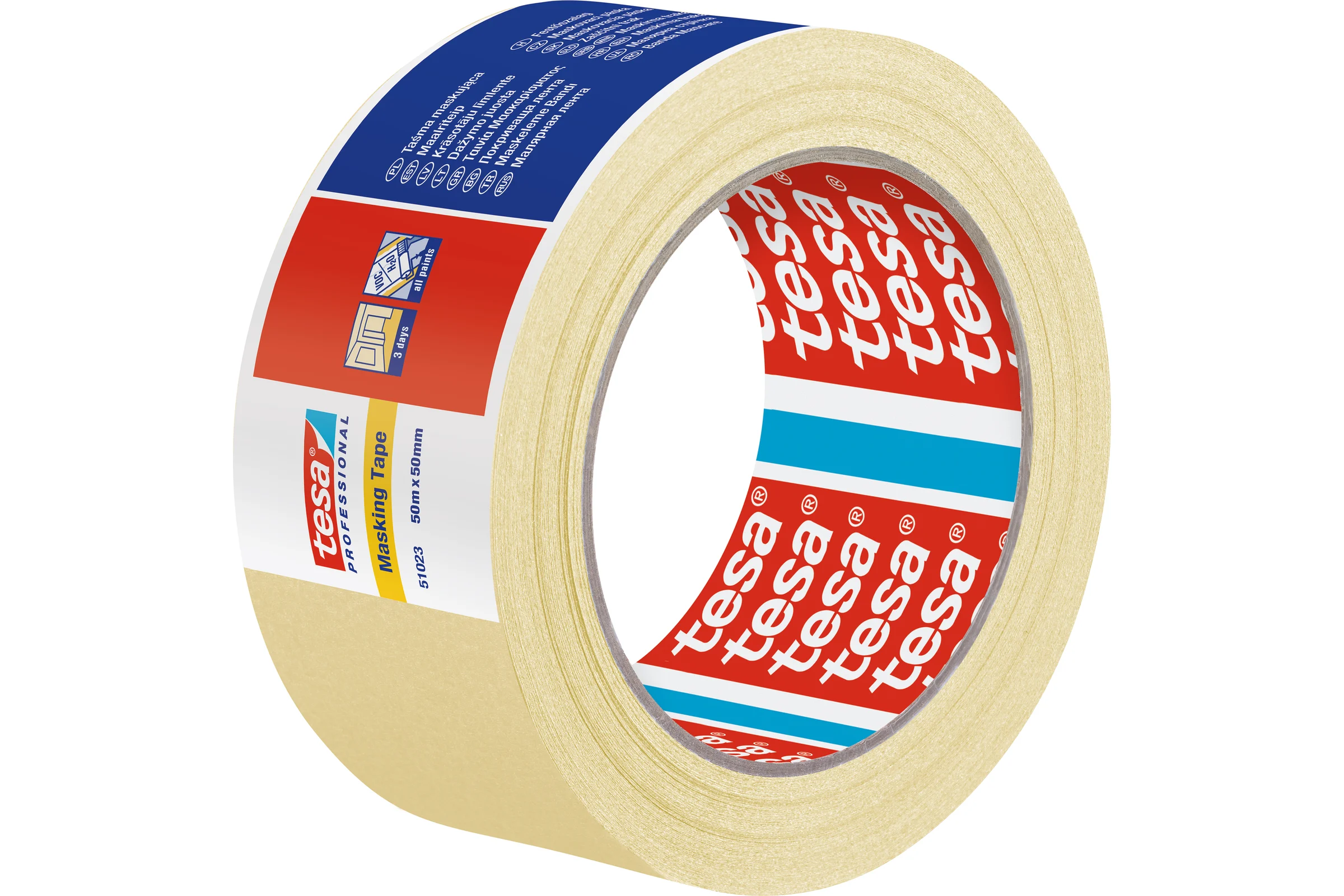 Малярная бумажная лента Tesa 50м x 50 мм 51023-00004-00