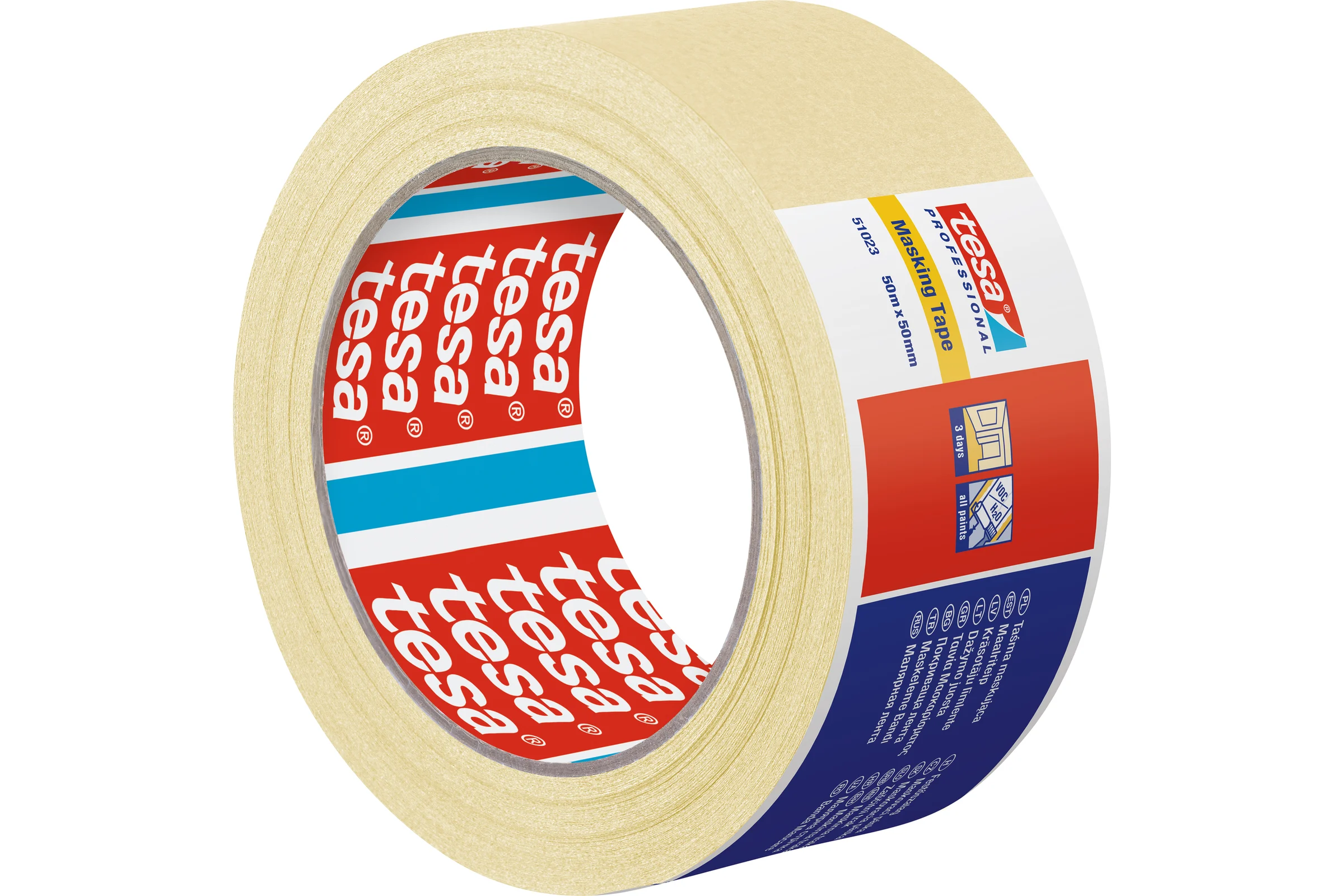 Малярная бумажная лента Tesa 50м x 50 мм 51023-00004-00