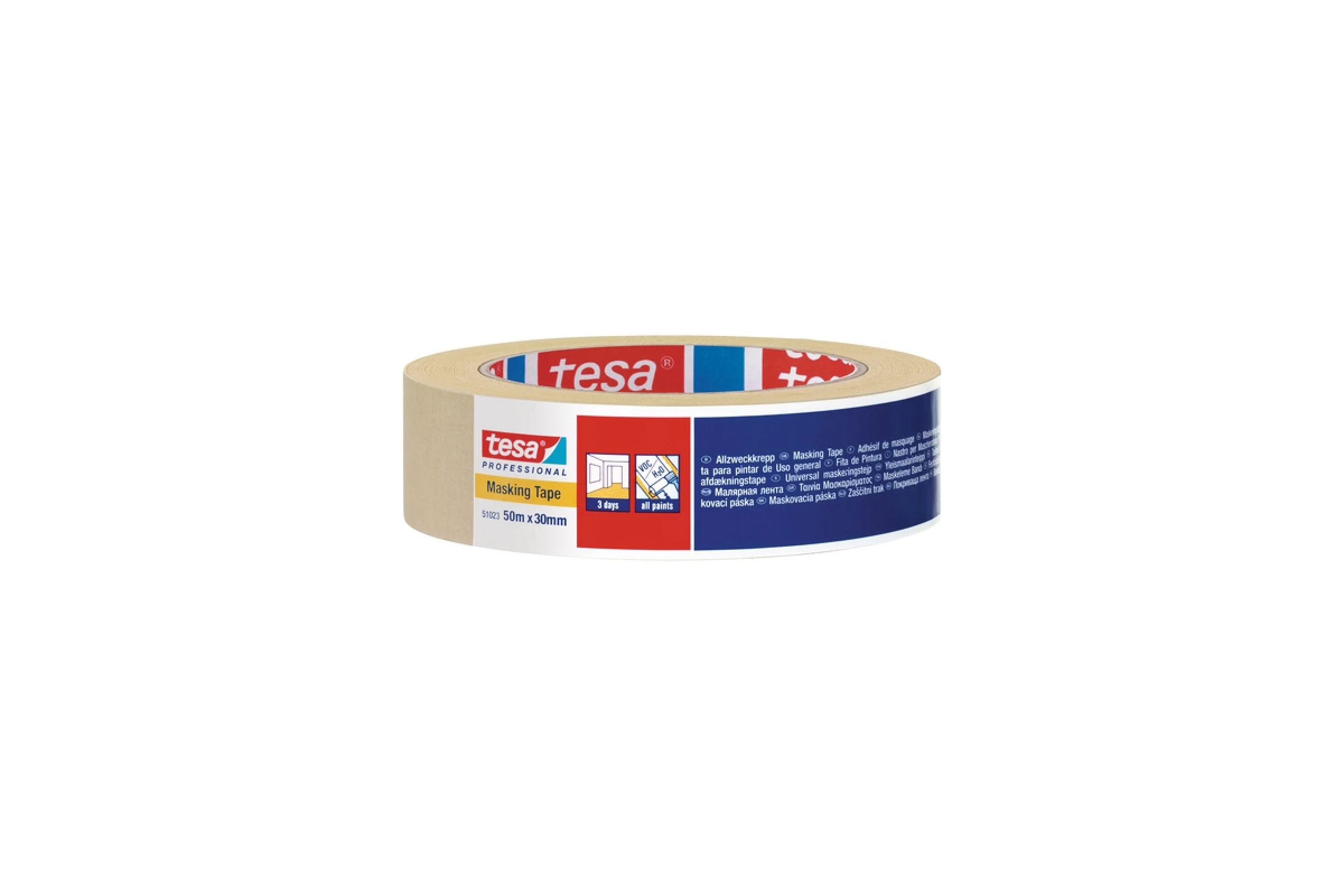 Малярная бумажная лента Tesa 50м x 30мм 51023-00002-00