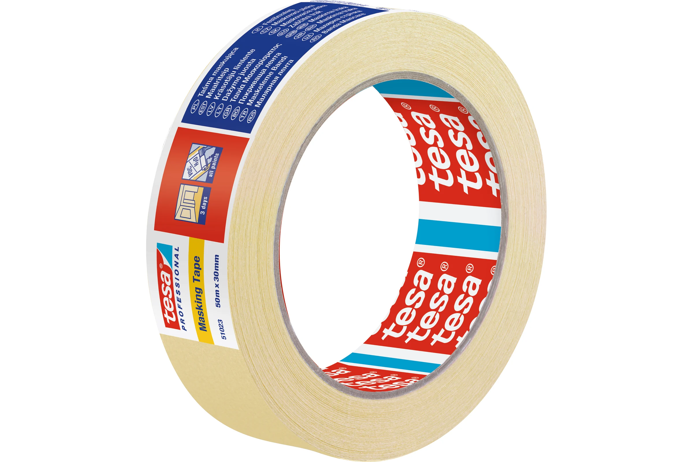 Малярная бумажная лента Tesa 50м x 30мм 51023-00002-00