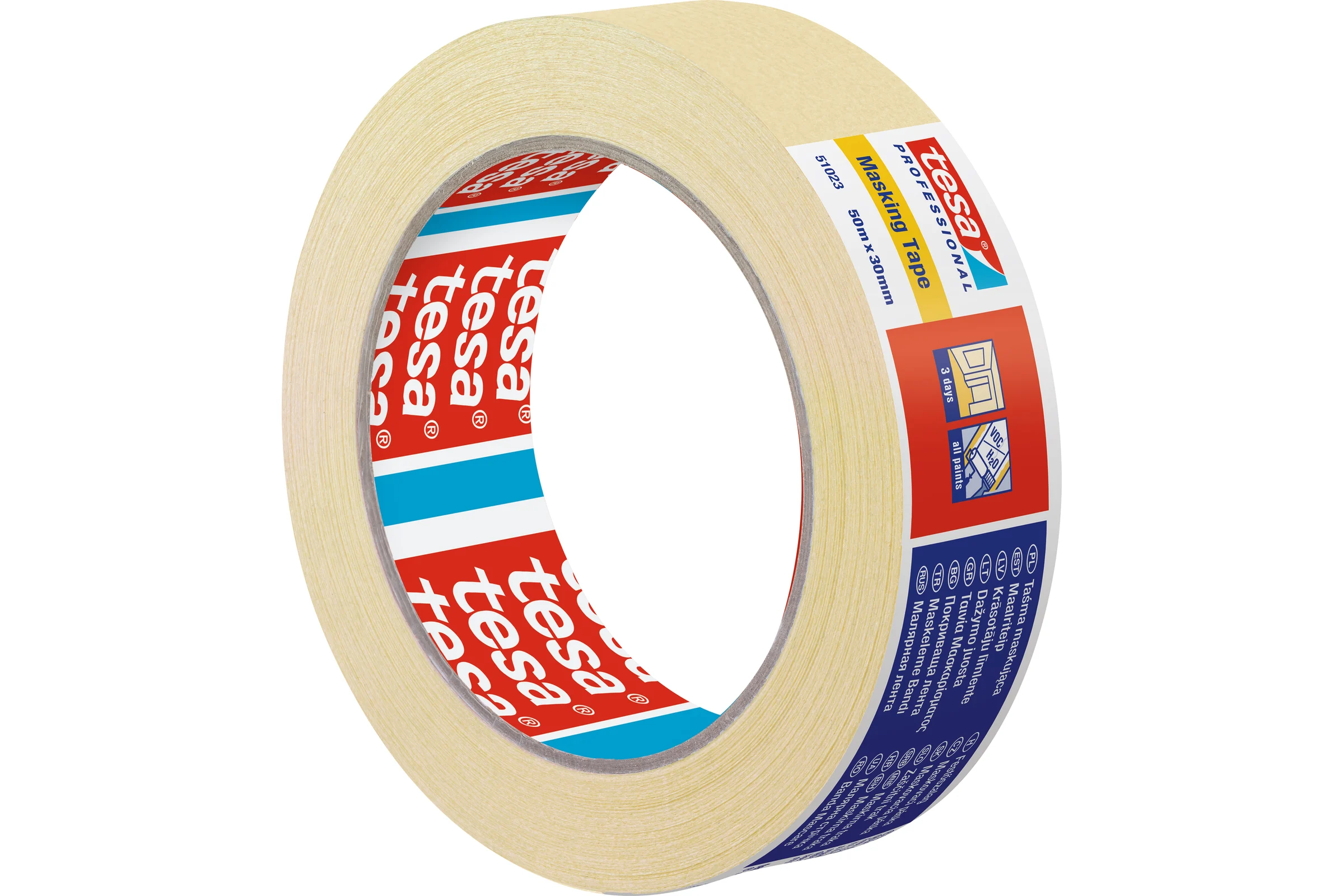 Малярная бумажная лента Tesa 50м x 30мм 51023-00002-00