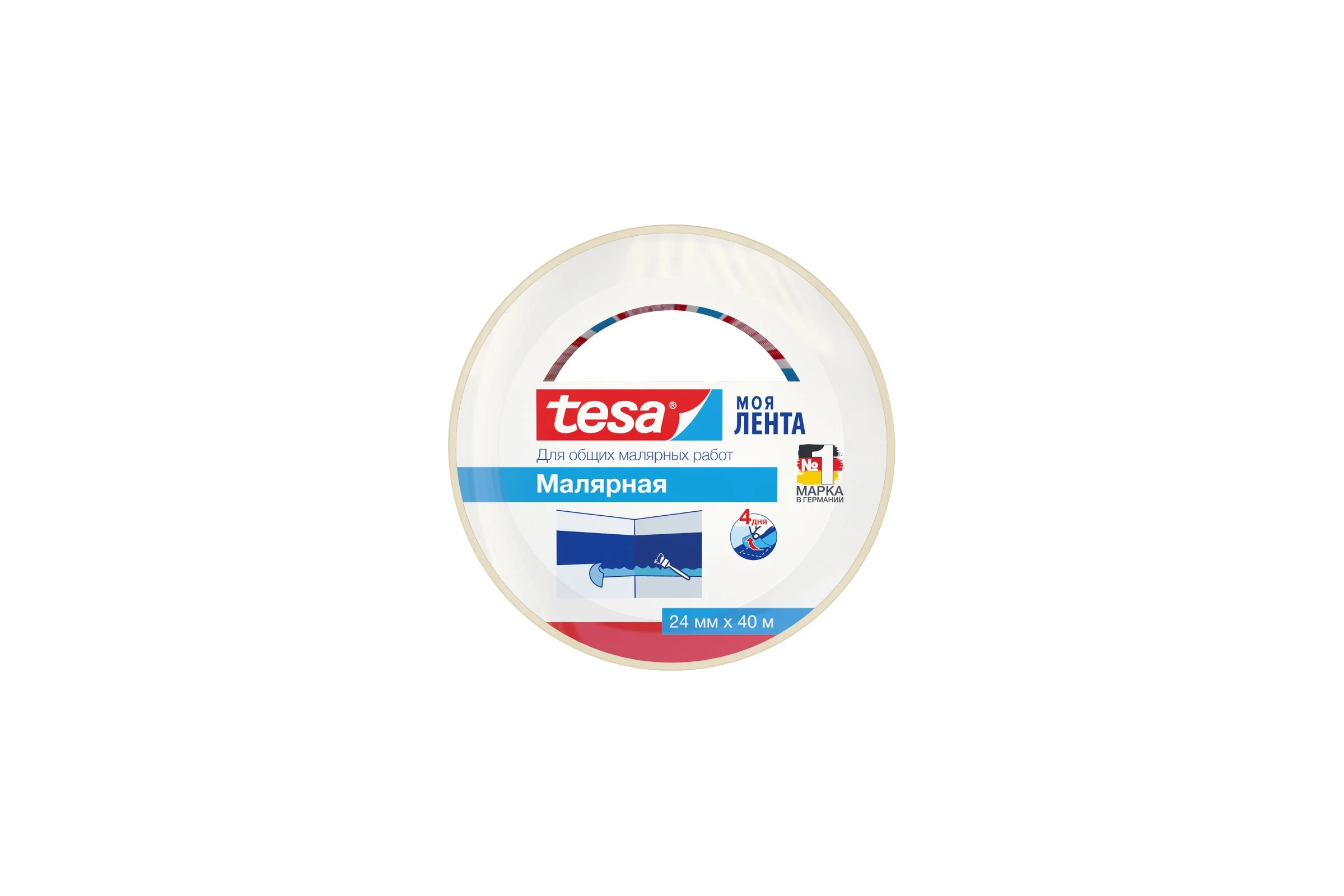 Малярная лента Tesa Lenta 40м x 24мм 55593-00000-00
