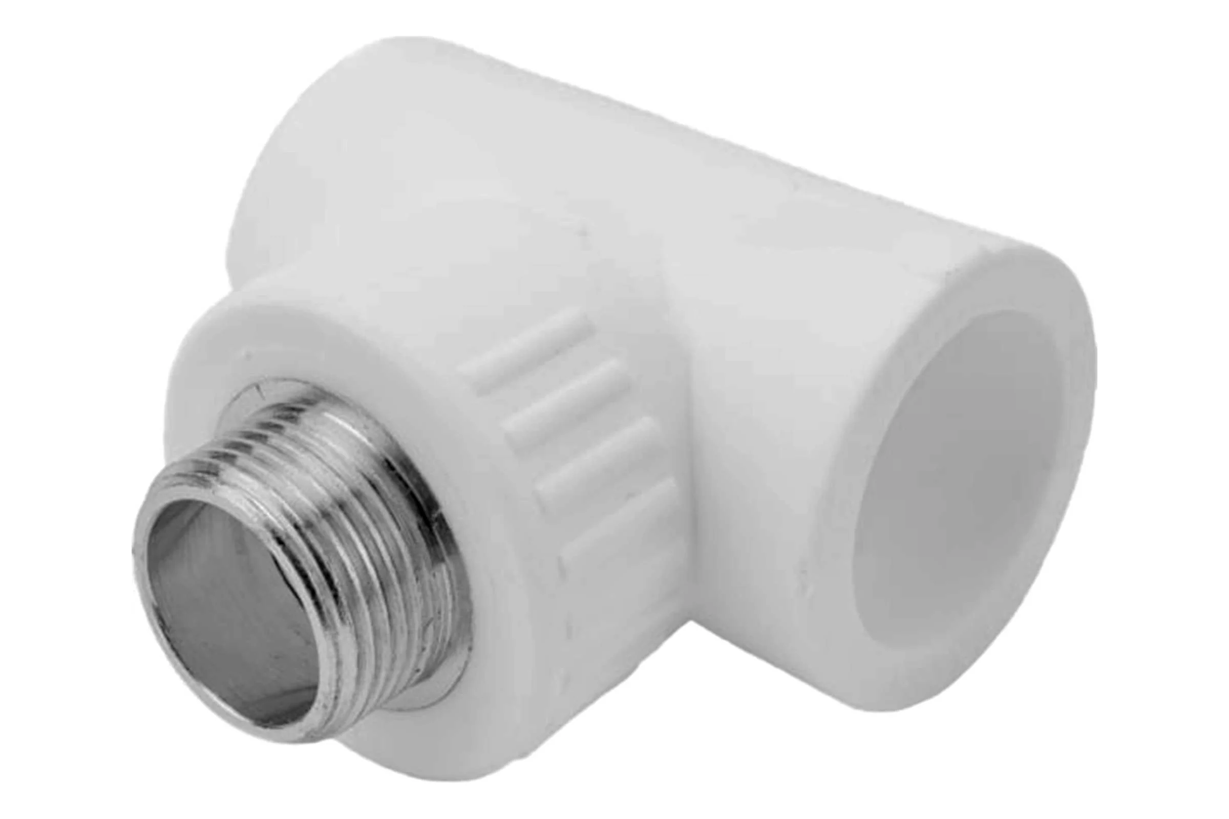 Комбинированный тройник РОСТерм ПП D20х1/2 х20 НР teecombPPR20-1/2out