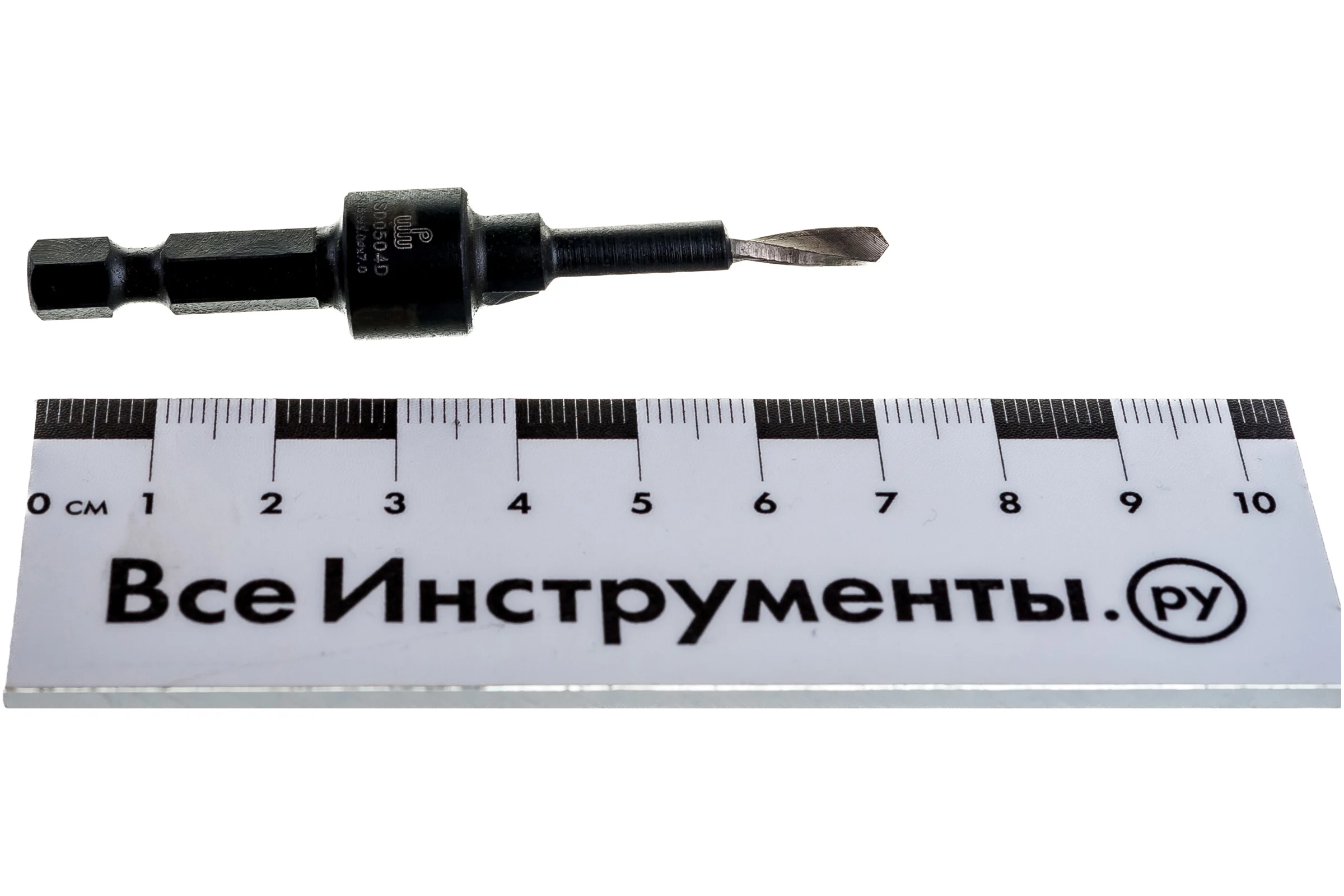 Зенкер со ступенчатым сверлом (3.5-5-7 мм, хвостовик HEX1/4) под евровинт WPW ASD0504D