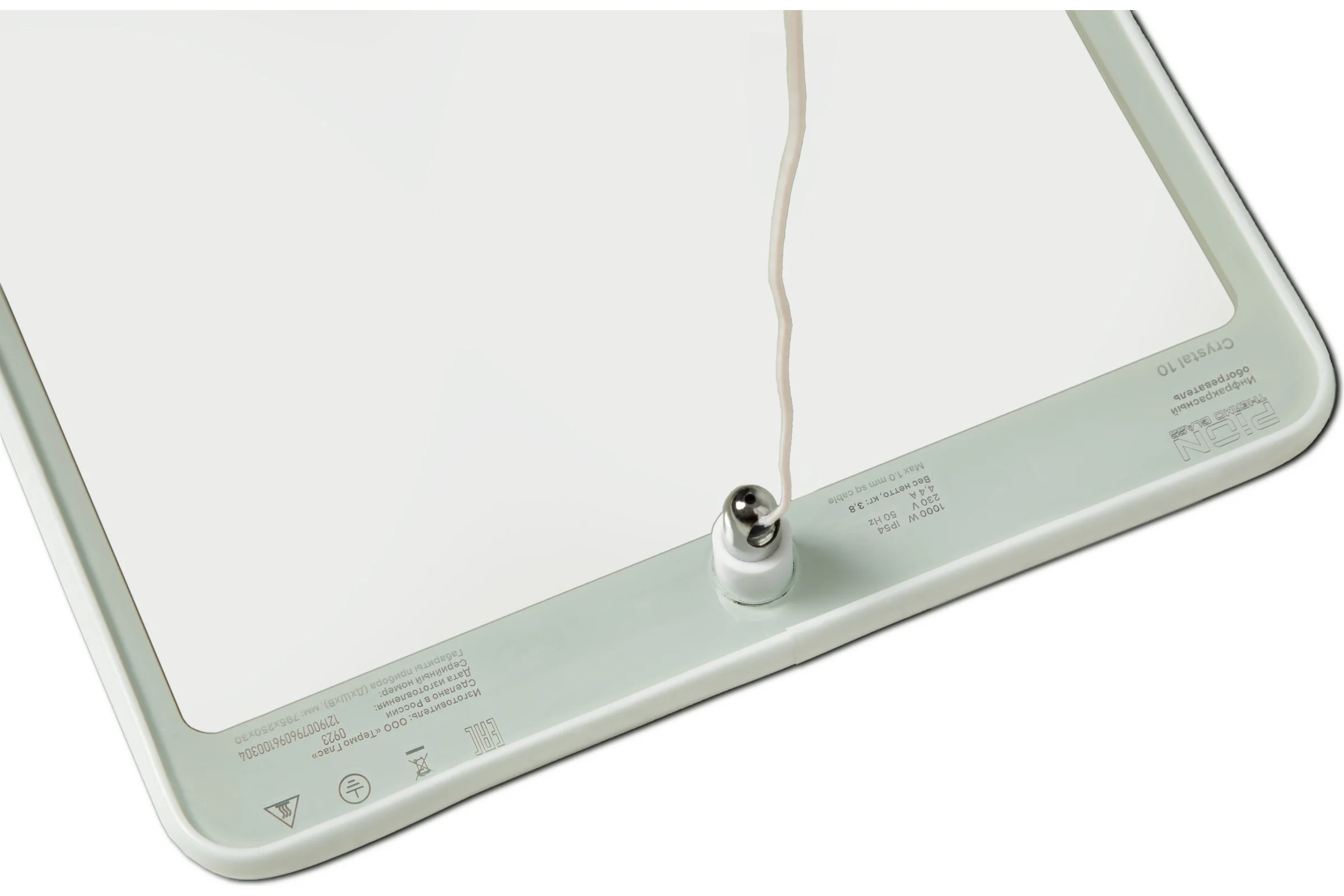 Инфракрасный обогреватель THERMO GLASS PION 1000Вт/220В/пр CRYSTAL-10+