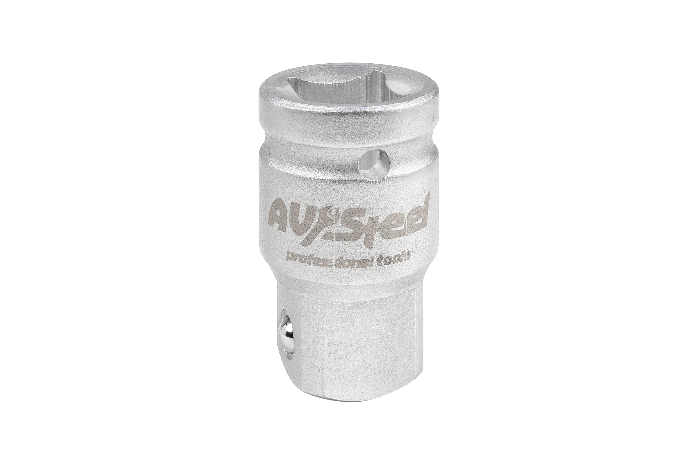 Адаптер скользящий F 3/4" x M 1" AV Steel AV-539540
