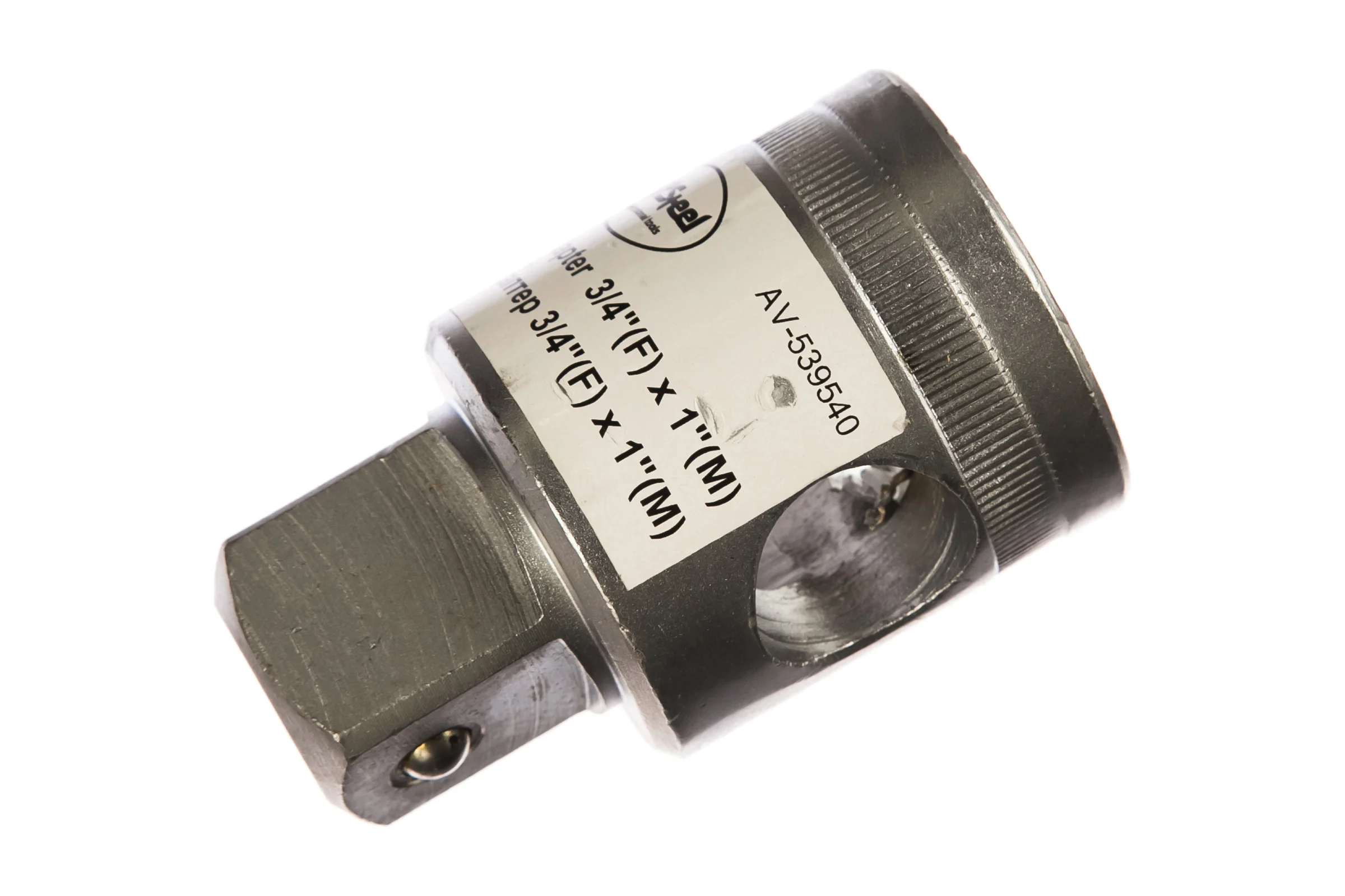 Адаптер скользящий F 3/4" x M 1" AV Steel AV-539540