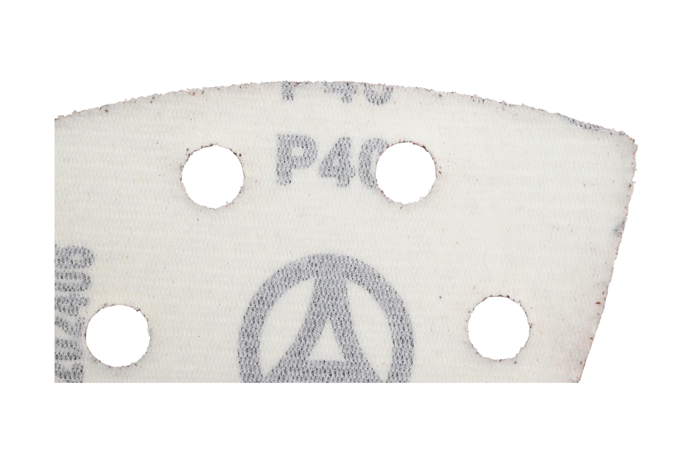 Треугольный шлифовальный лист 90 мм, Р40, 10 шт для реноватора Vitatools T-P40-90-10-6