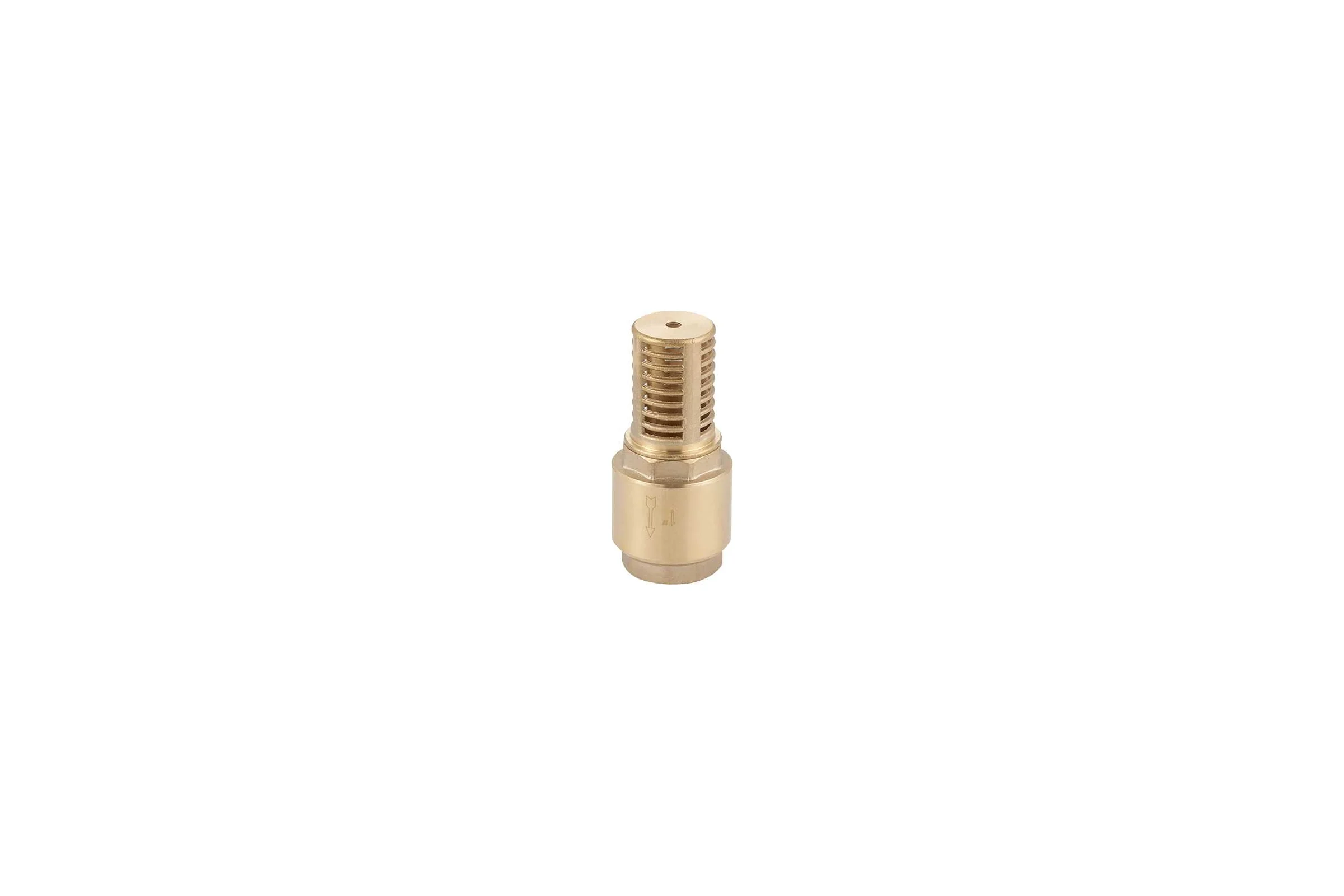 Обратный клапан UNIPUMP 1/2" с сеткой сетка-латунь, толкатель-латунь 11563
