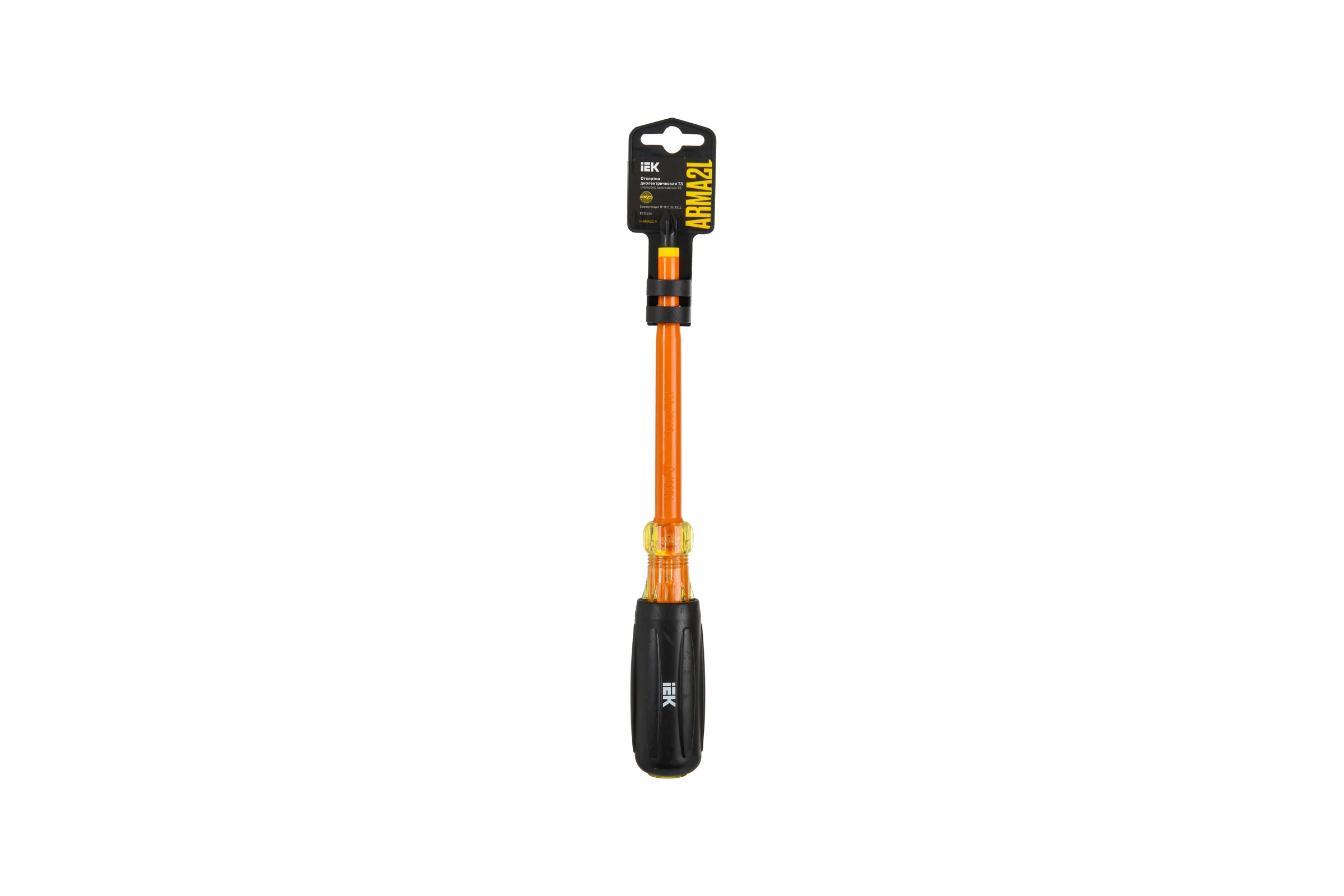 Отвертка IEK Arma2l 5 диэлектрическая pz3x150 т3 A2L5-SC30-T3-PZ-30-150