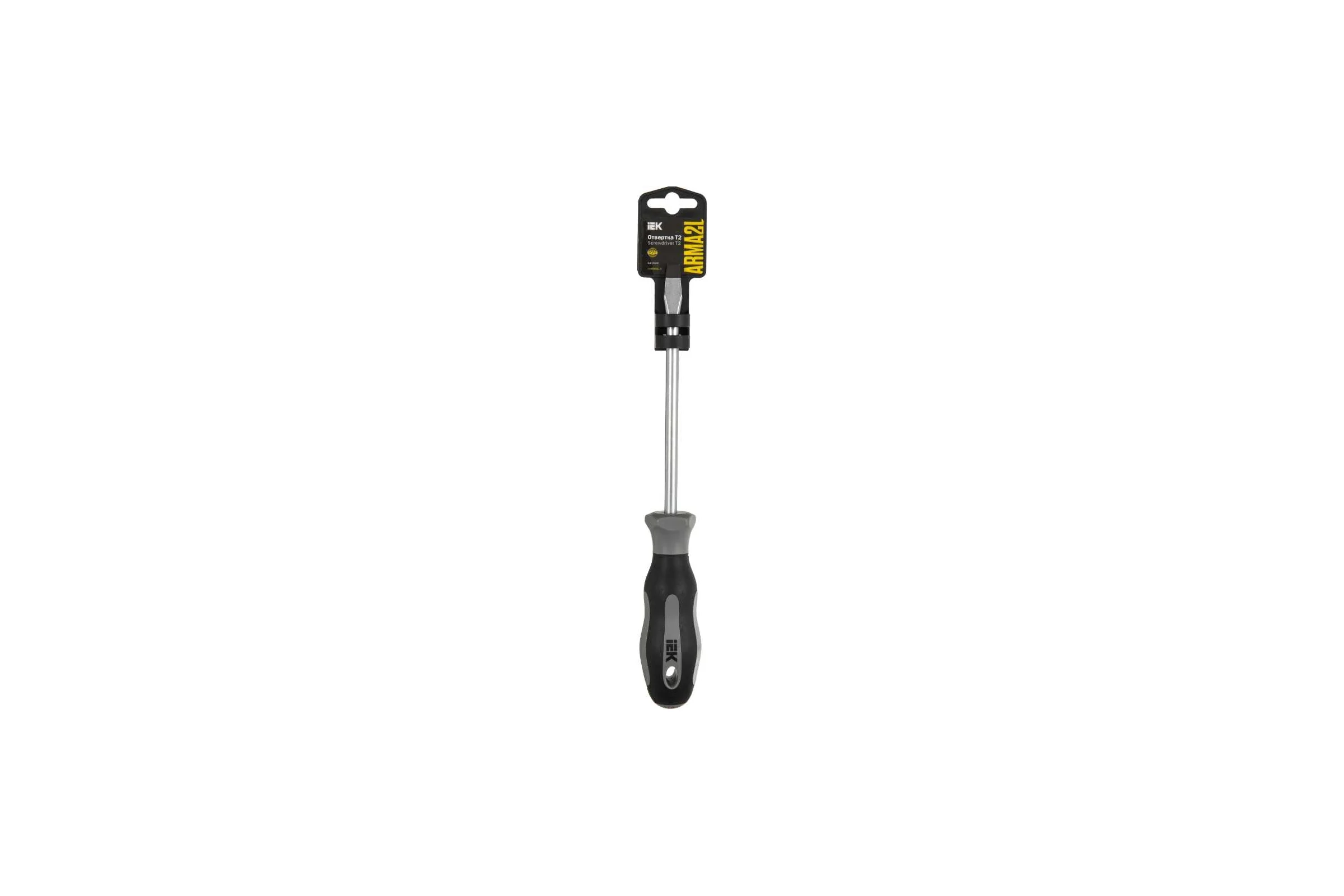 Отвертка IEK Arma2l 5 sl8,0x150 т2 A2L5-SC10-T2-SL-80-150