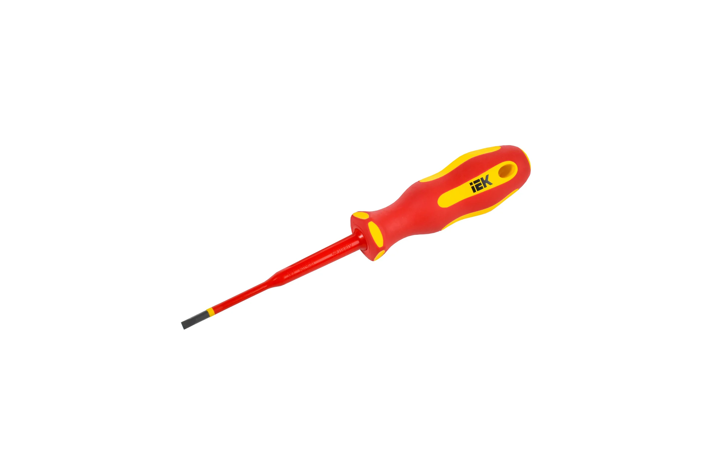 Отвертка IEK Arma2l 5 диэлектрическая slim sl4,0x100 т2 A2L5-SC31-T2-SL-40-100