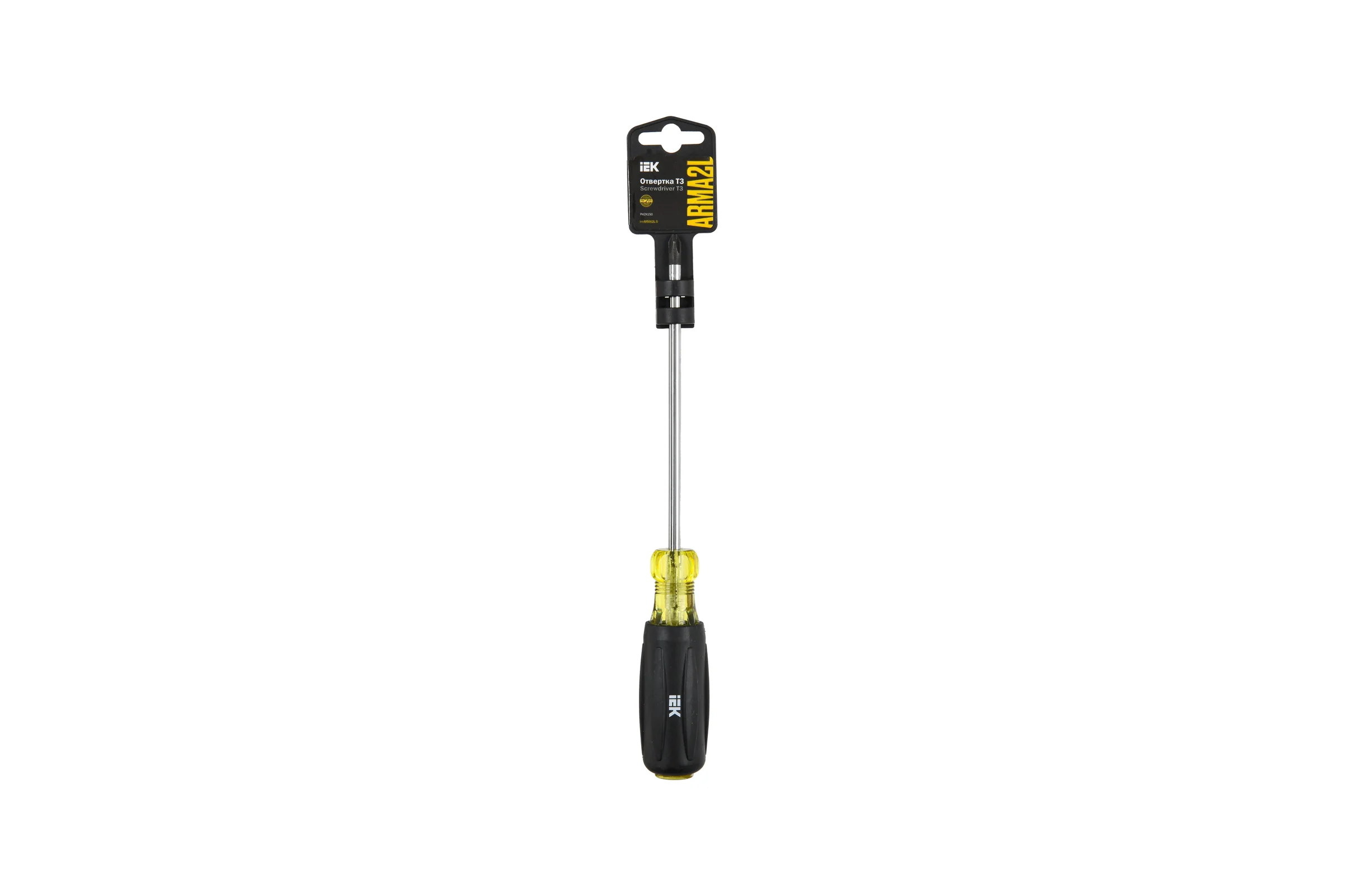 Отвертка IEK Arma2l 5 ph2x150 т3 A2L5-SC10-T3-PH-20-150