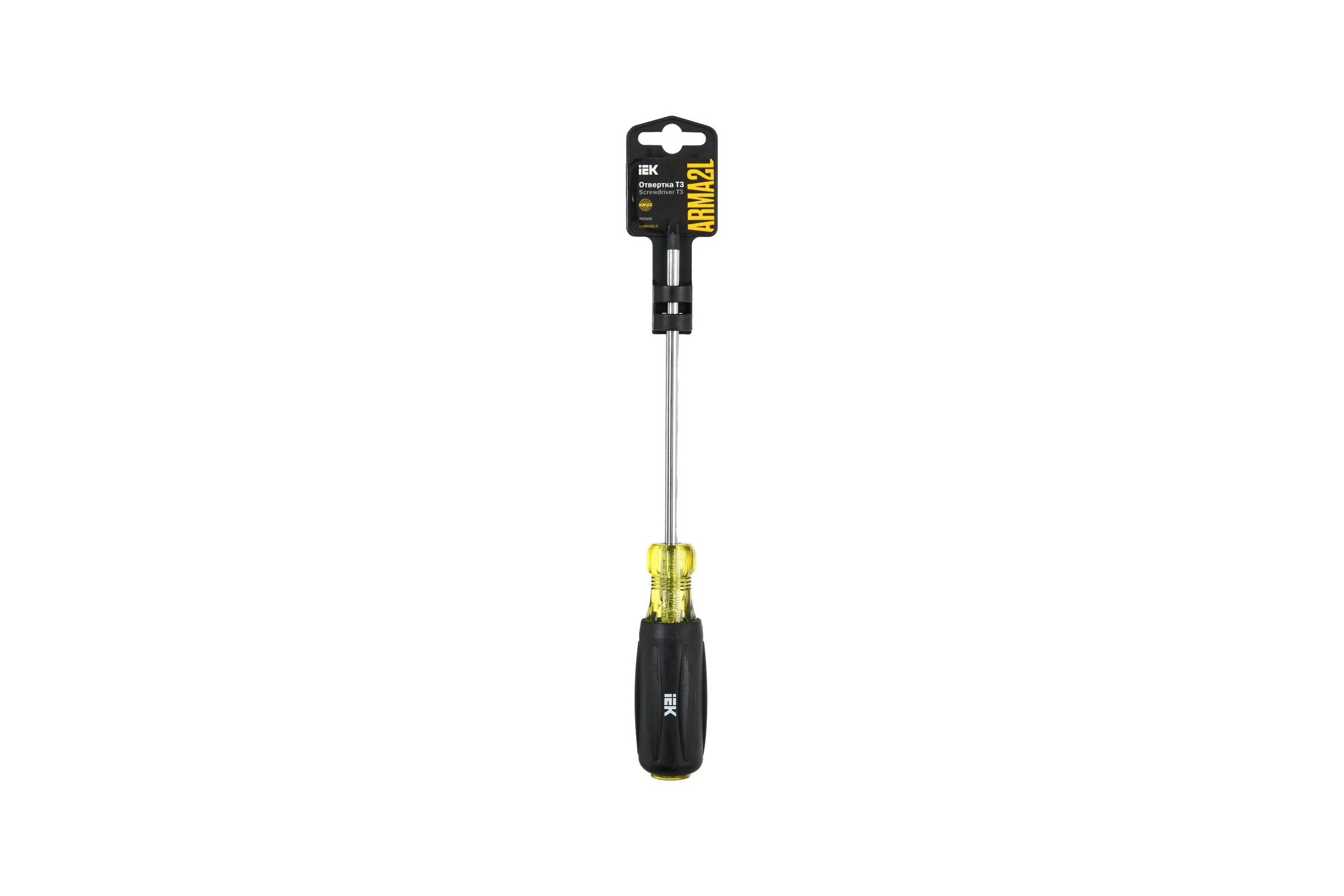 Отвертка IEK Arma2l 5 pz2x150 т3 A2L5-SC10-T3-PZ-20-150