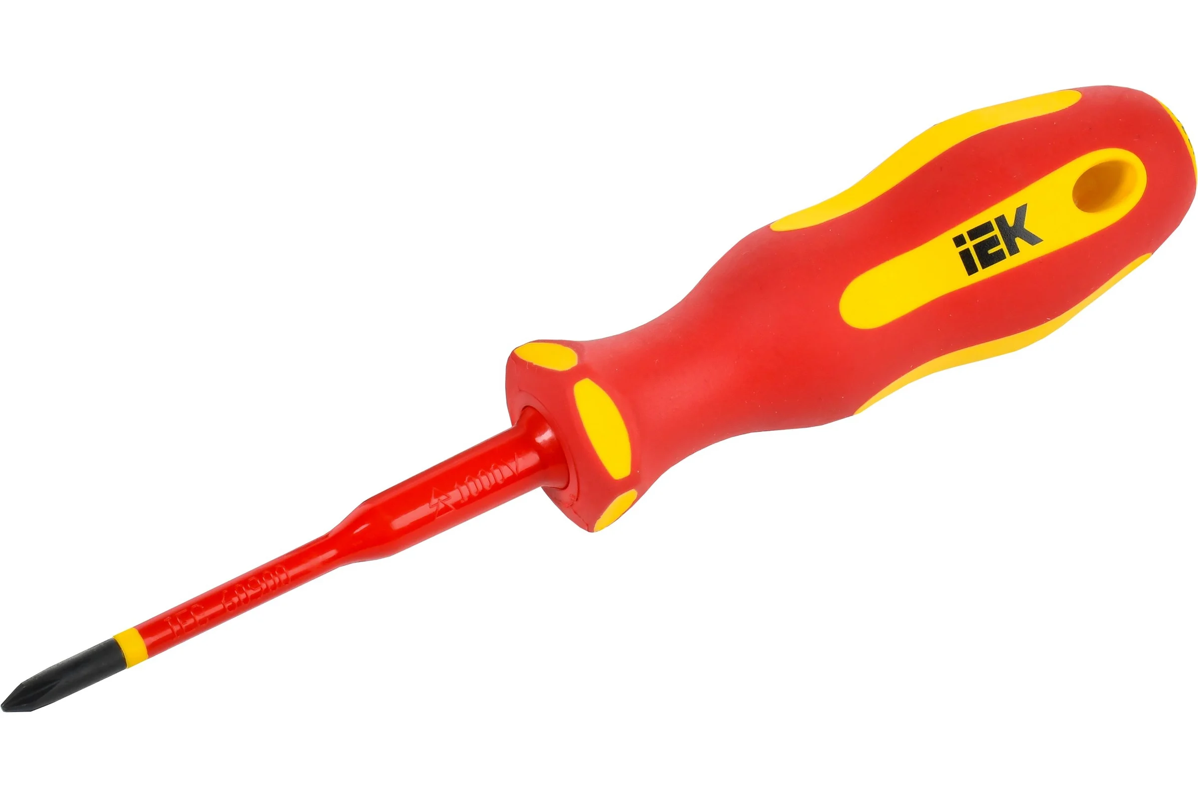 Отвертка IEK Arma2l 5 диэлектрическая slim ph1x80 т2 A2L5-SC31-T2-PH-10-080