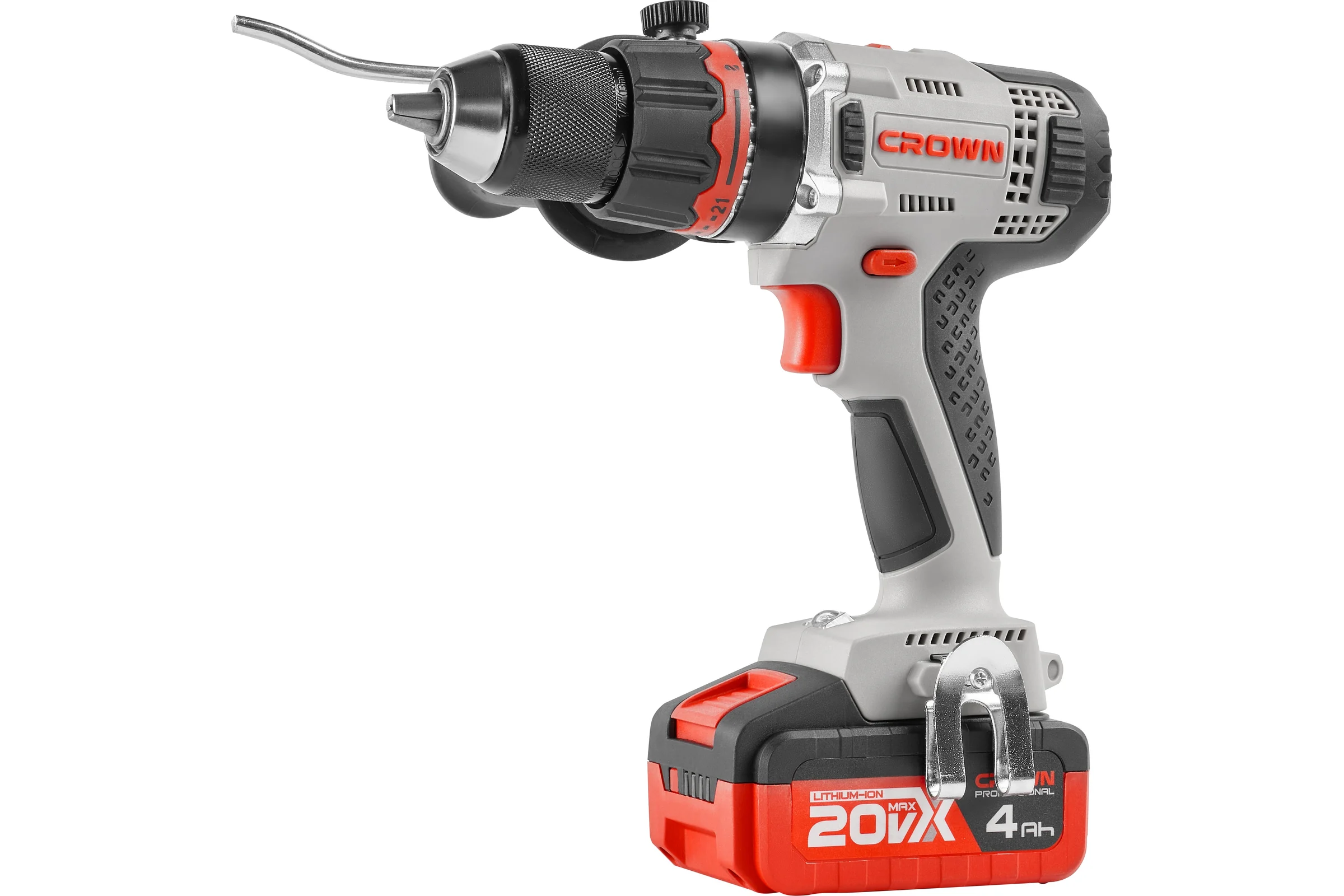 Аккумуляторная дрель-шуруповерт Crown CT21076HMX-4 BMC