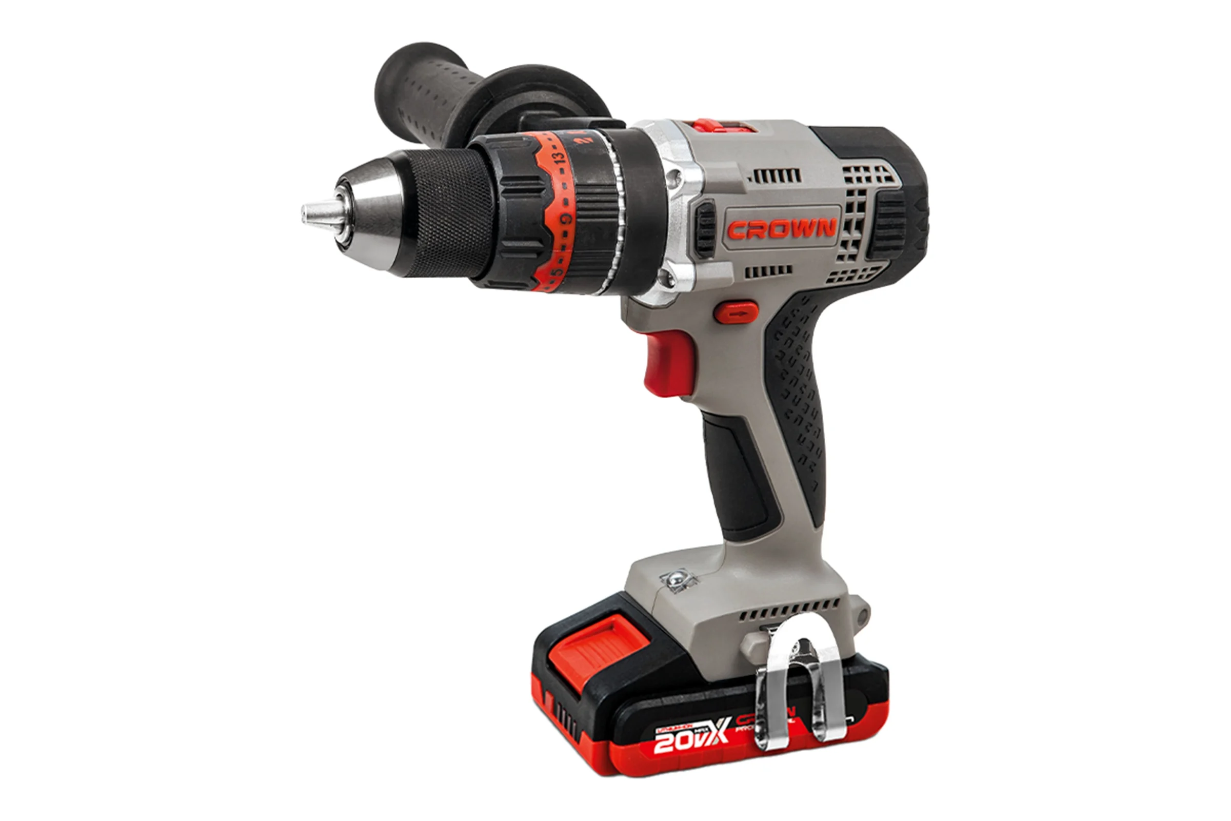 Аккумуляторная ударная дрель-шуруповерт Crown CT21075HMX-2 BMC