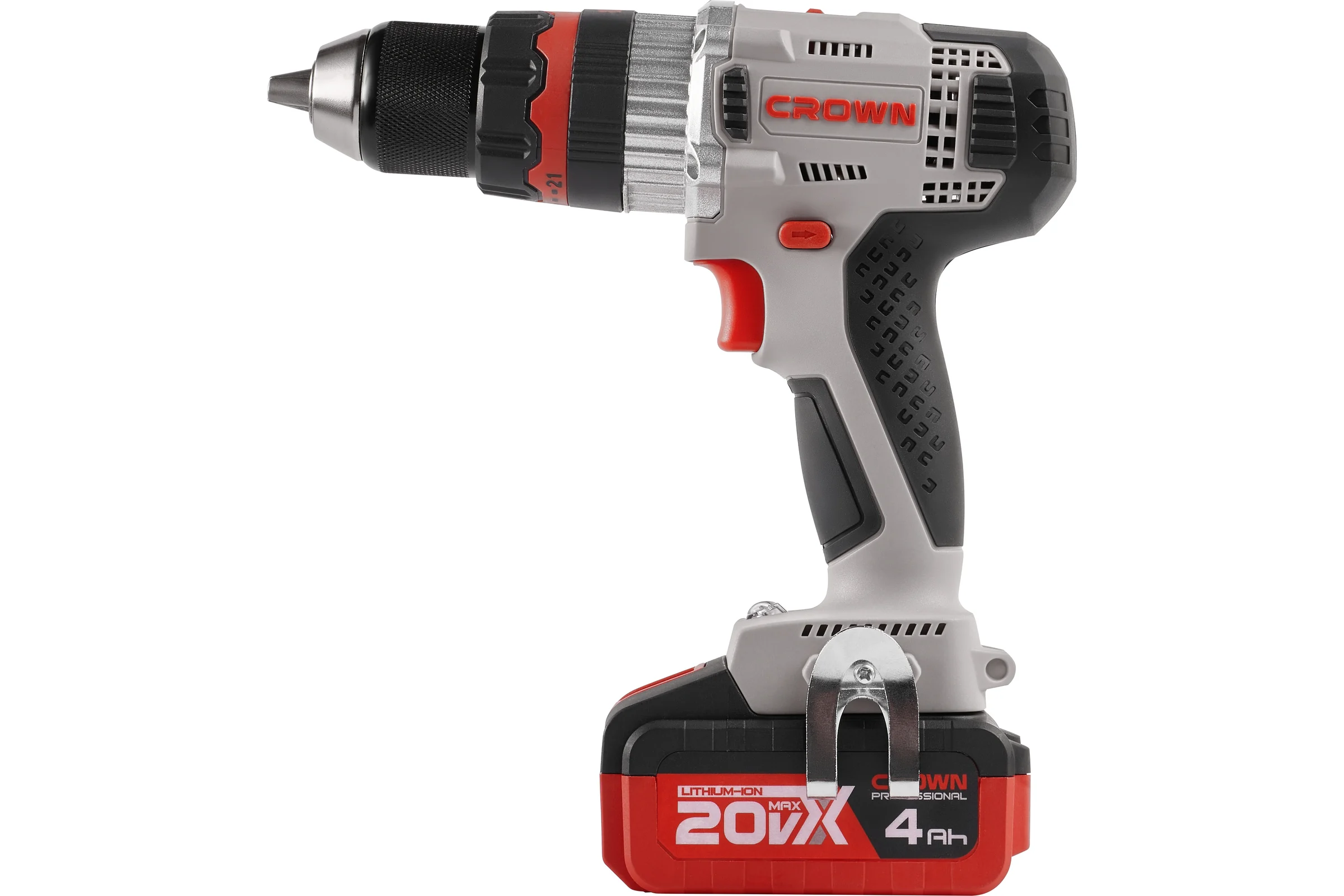 Аккумуляторная ударная дрель-шуруповерт Crown CT21075HMX-4 BMC