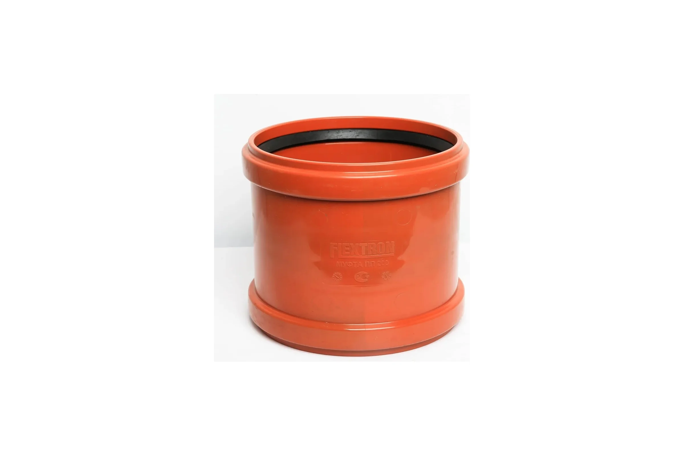 Двухраструбная муфта для наружной канализации Flextron d 200 мм 148094