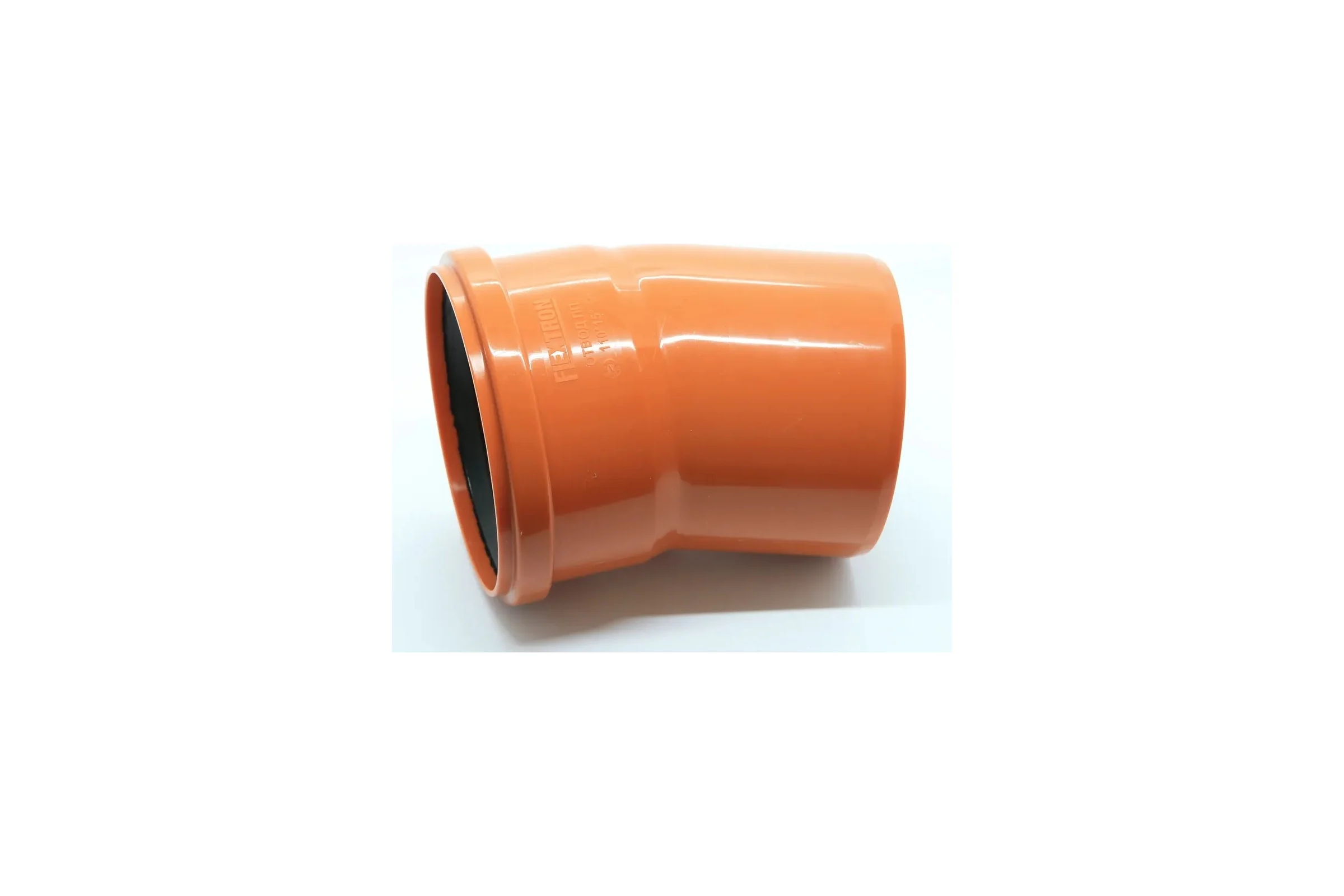 Отвод для наружной канализации Flextron d 110 мм, 15 градусов148009