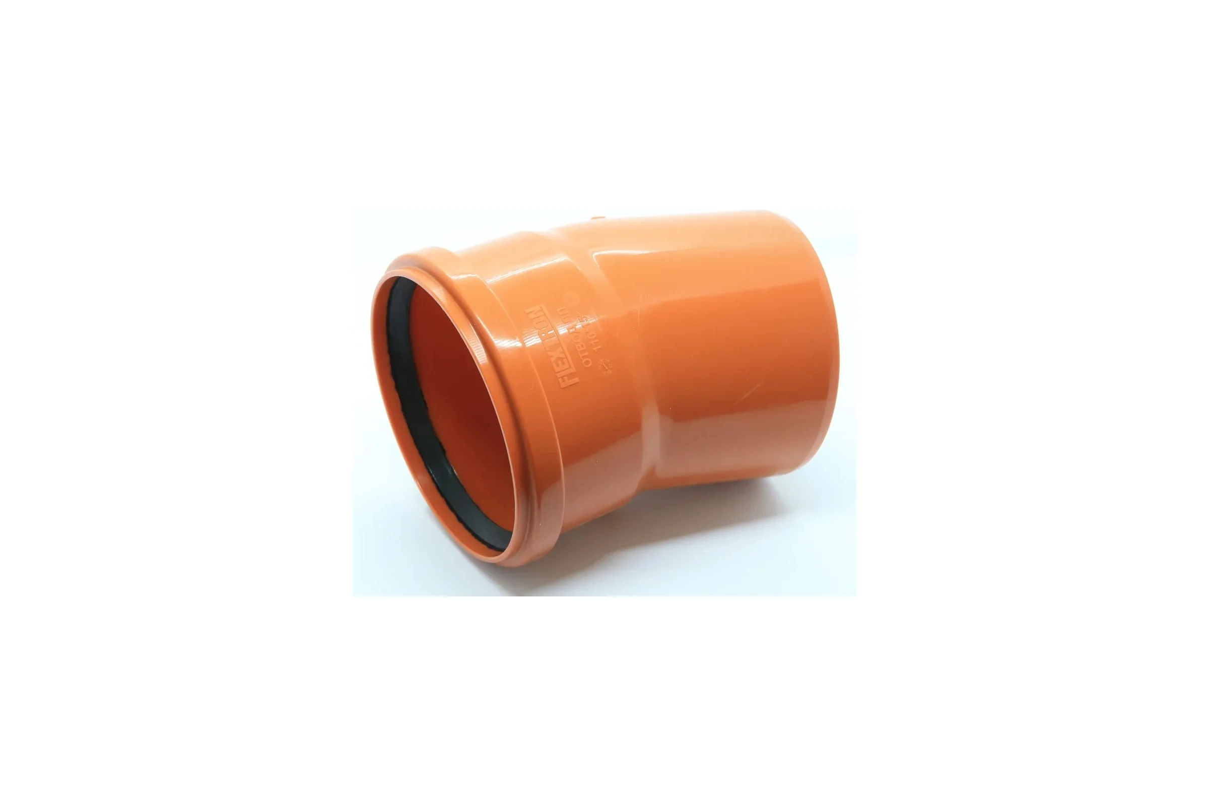 Отвод для наружной канализации Flextron d 110 мм, 15 градусов148009