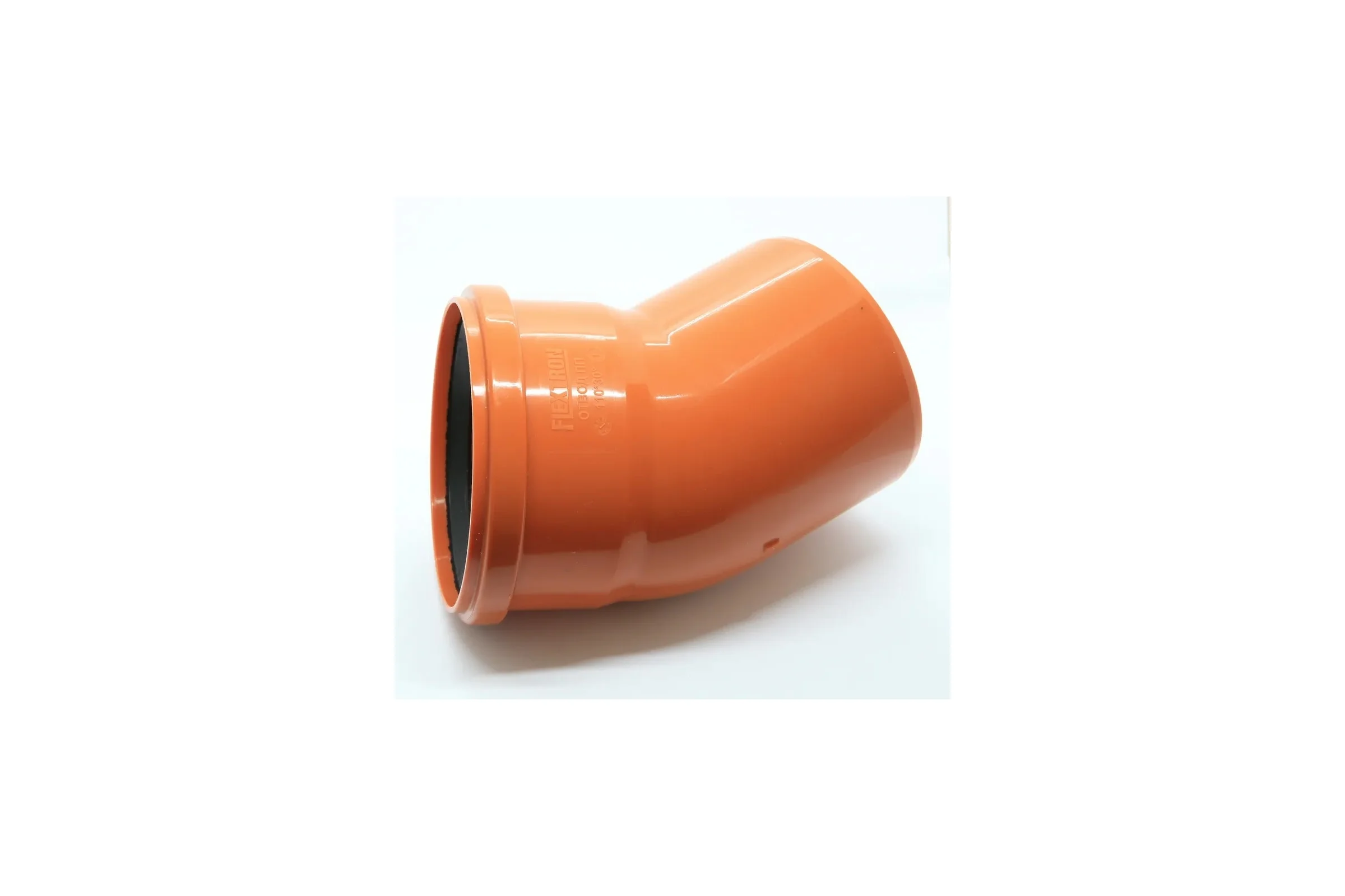Отвод для наружной канализации Flextron d 110 мм, 30 градусов 138461