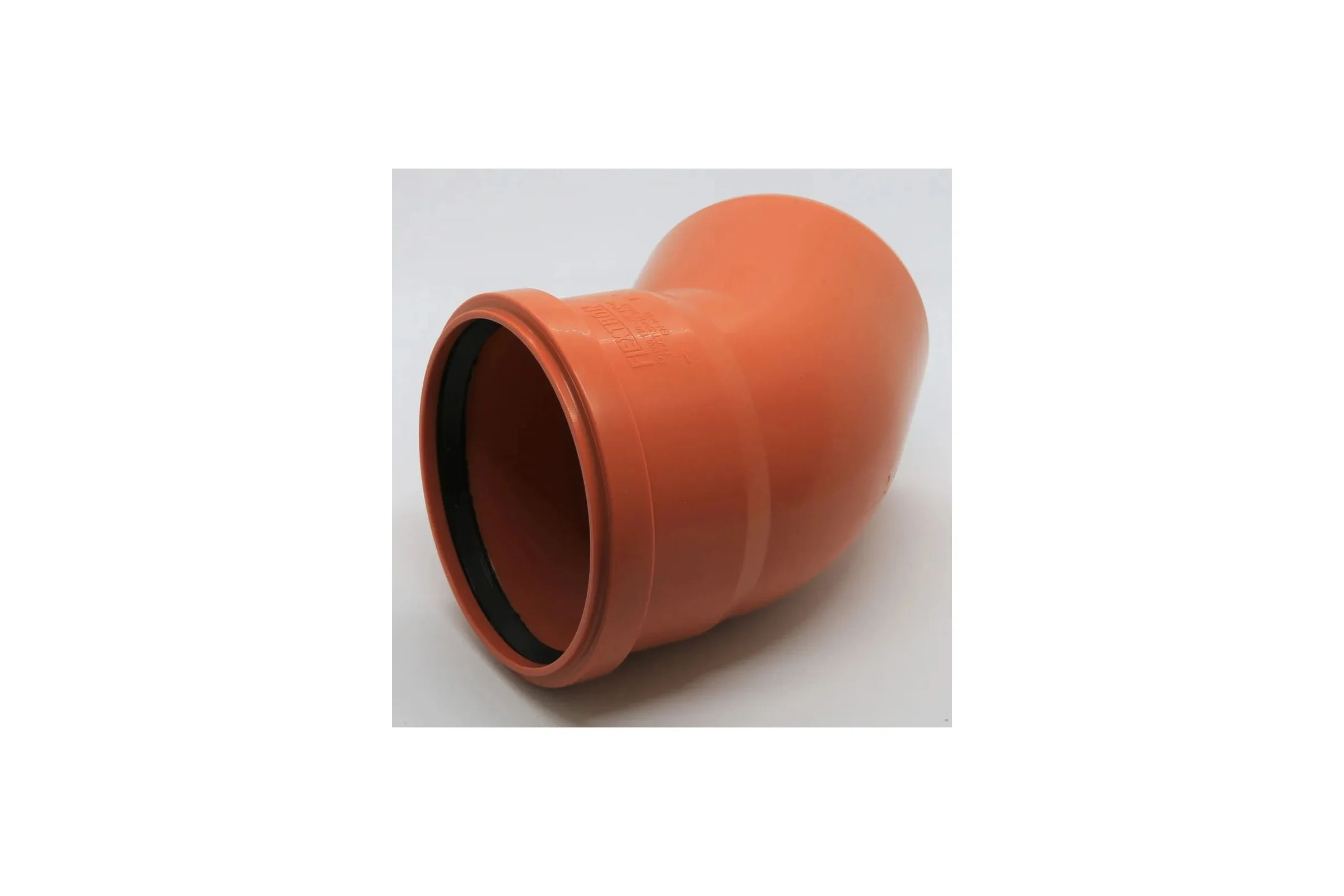 Отвод для наружной канализации Flextron d 110 мм, 45 градусов 141136