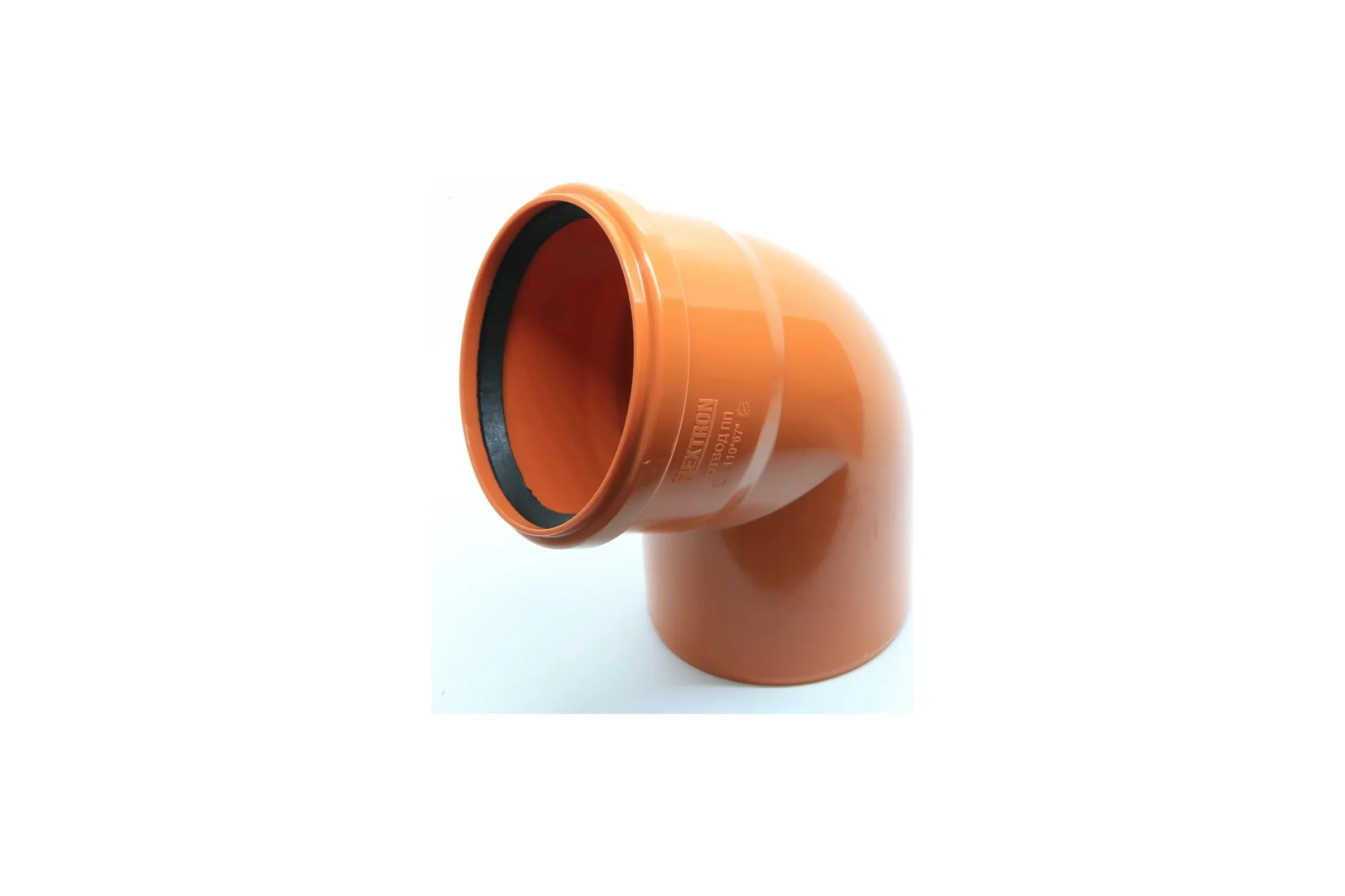 Отвод для наружной канализации Flextron d 110 мм, 67 градусов 148008